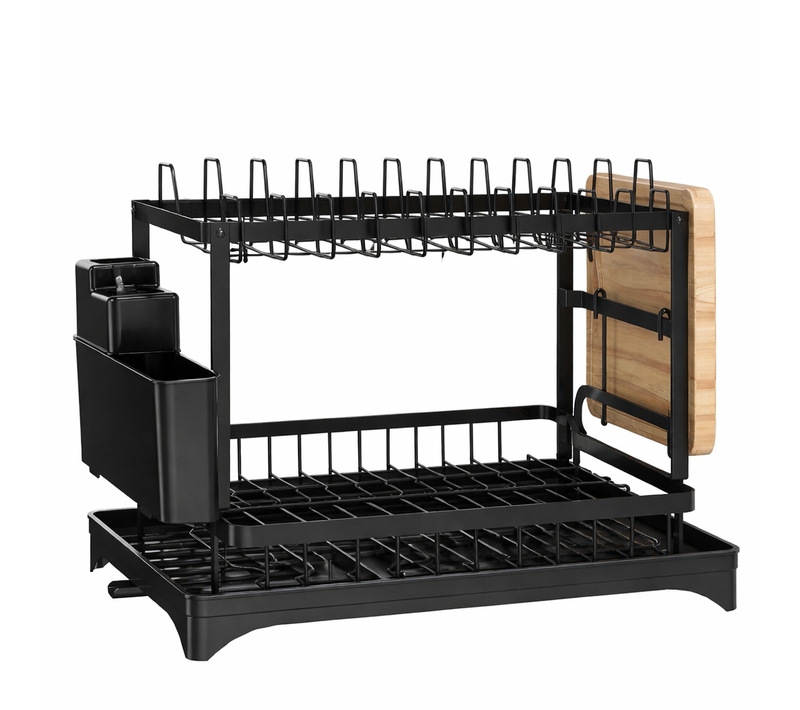 Égouttoir De Cuisine Noir