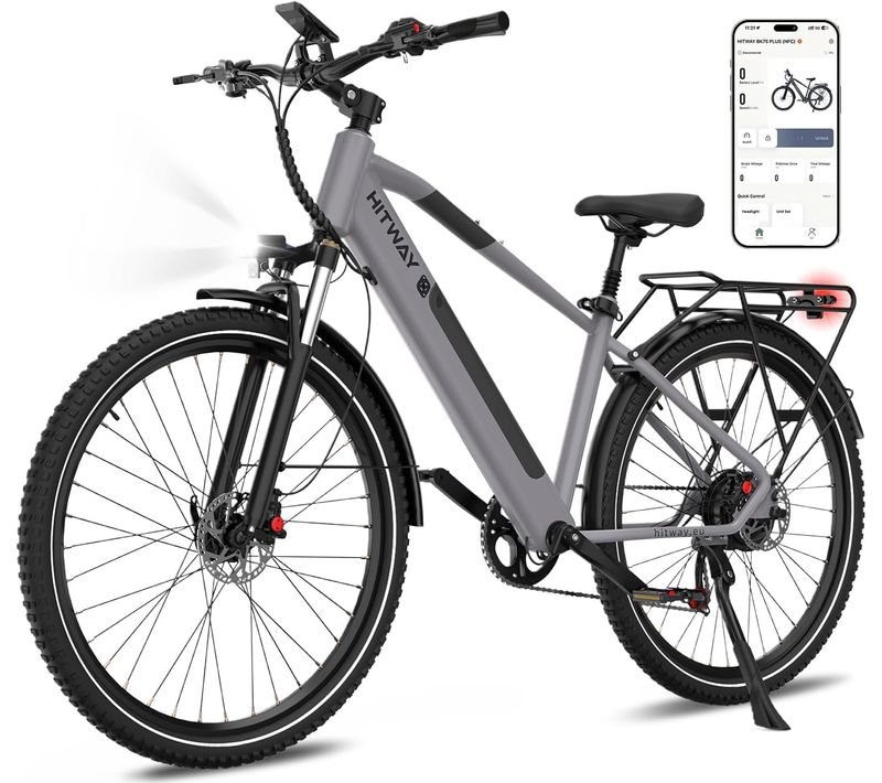 Vélo électrique 29" Vae-batterie 36v12.8ah-moteur 250w - 7 Vitesses - E-bike Gris