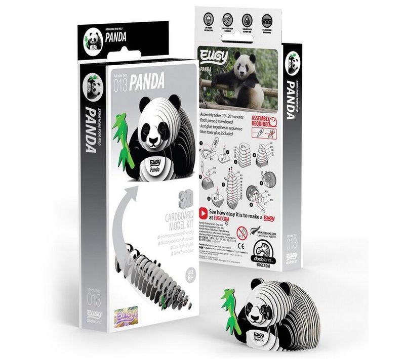 Eugy 3d Aniamal Sauvage Panda