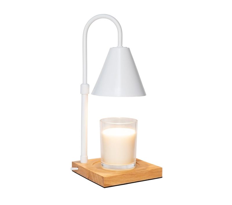 Lampe Chauffe Bougie Avec Minuterie Polyester