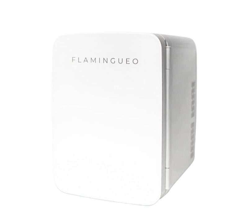 Mini Frigo Cosmétique 10l, 12v/220v, Froid Et Chaud, Blanc
