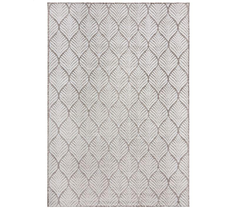 Tapis De Salon Moderne Tissé Plat Leavo 60x230 Cm
