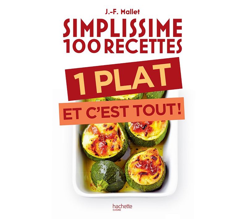 Livre de cuisine HACHETTE Simplissime1 plat