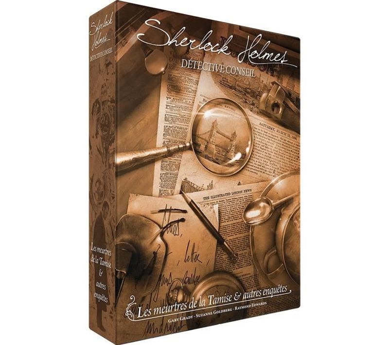 Jeu De Société Sherlock Holmes Détective Conseil : Meurtres De La Tamise et Autres Enquetes