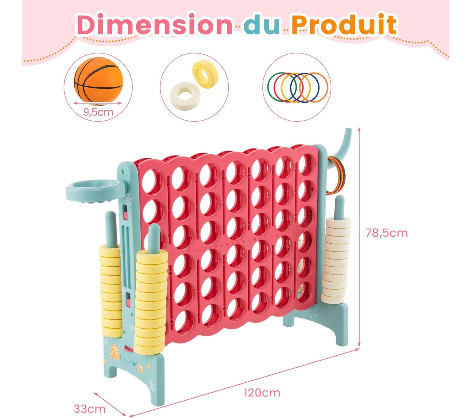 Jeu De Balle Et De Gobelets Pour Enfants Jeu De Lancer Et D'attraper La