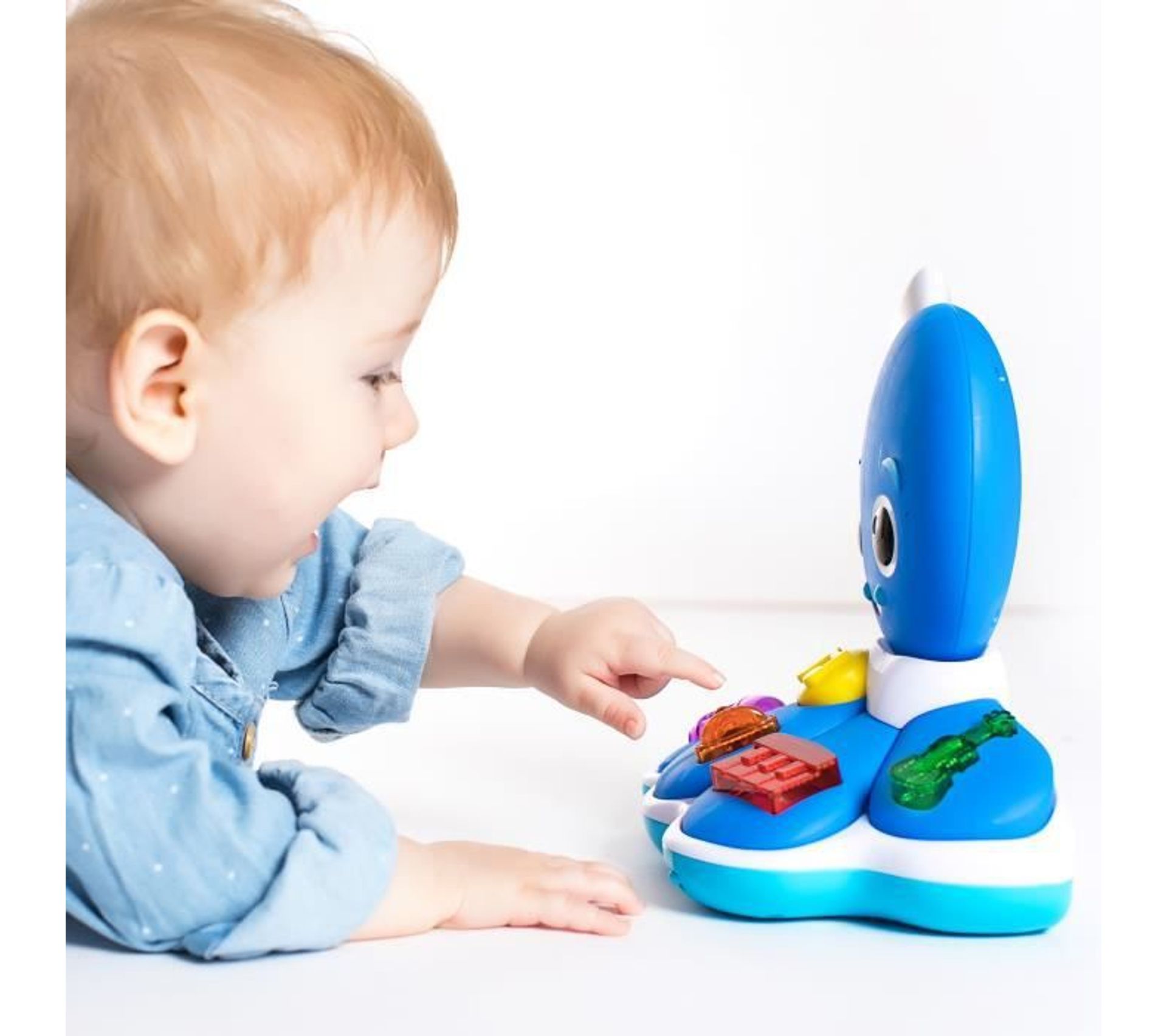Poulpe Piano Musical Octopus Orchestra Bleu Jeux Jouets But