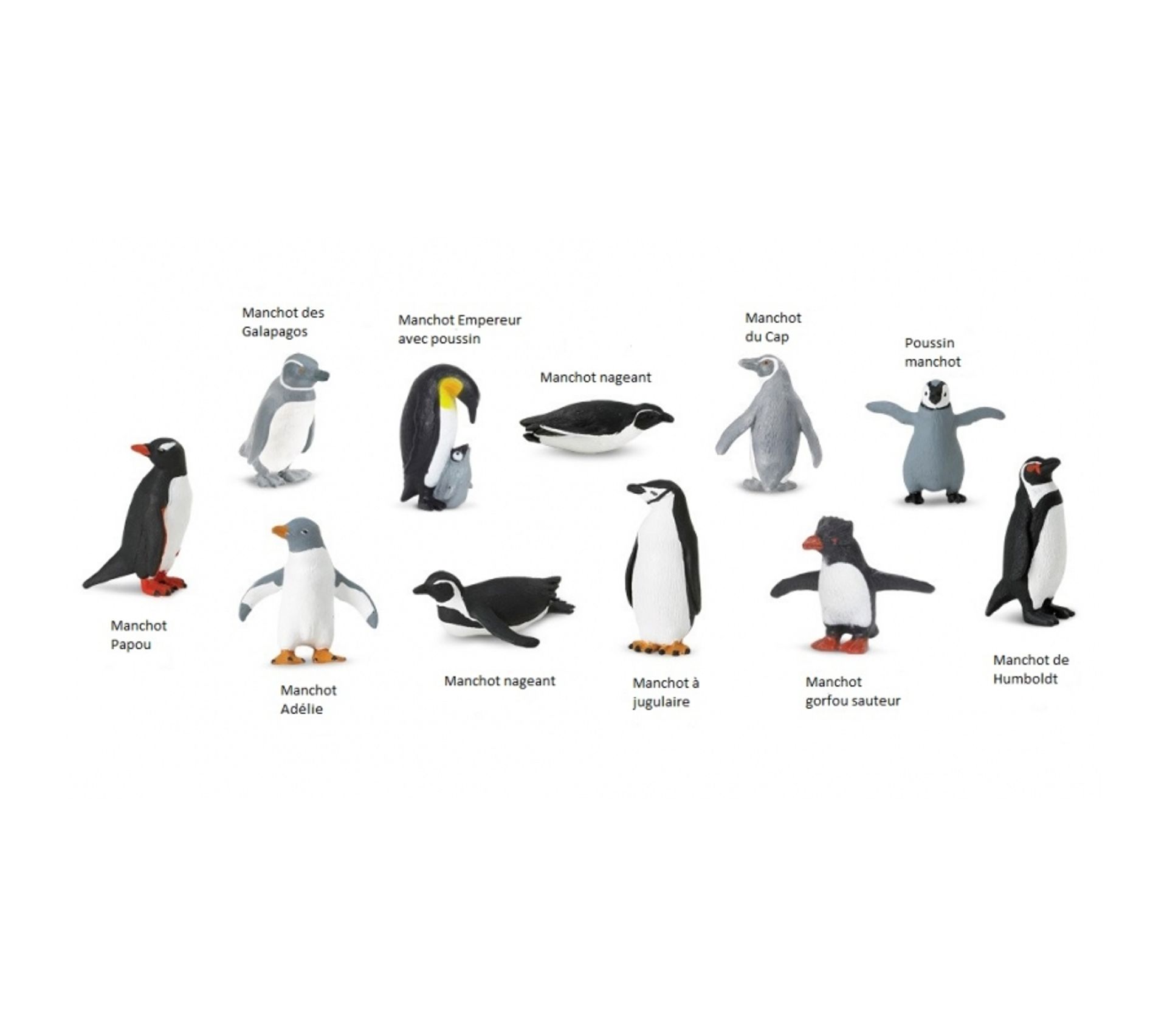Image De Plage Pix Que Cachent Les Manchots Figurines Manchots - Figurine - Monde imaginaire BUT