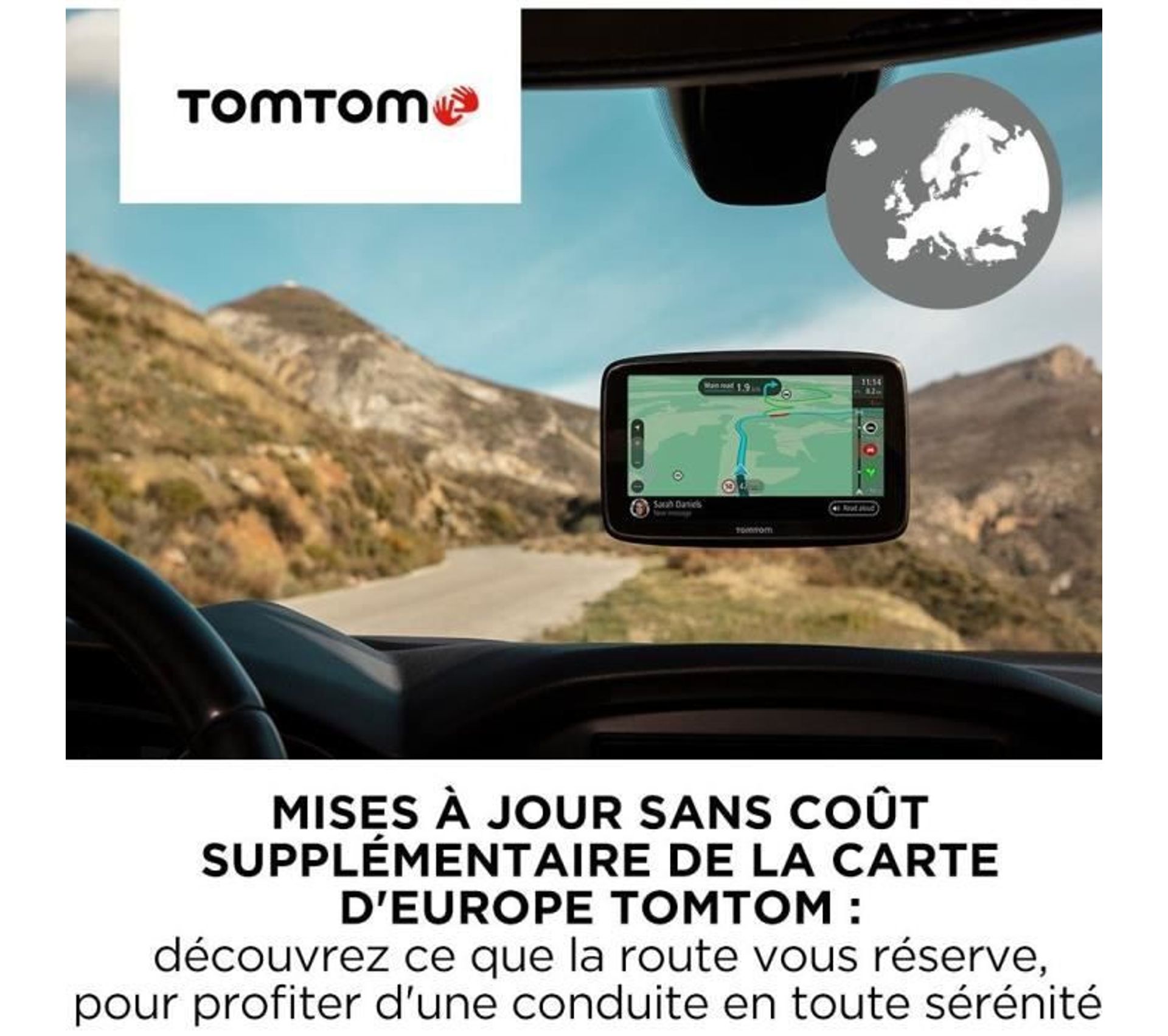 Gps Go Classic 6 Mises À Jour Via Wifi Carte Europe 49 Pays Alertes De