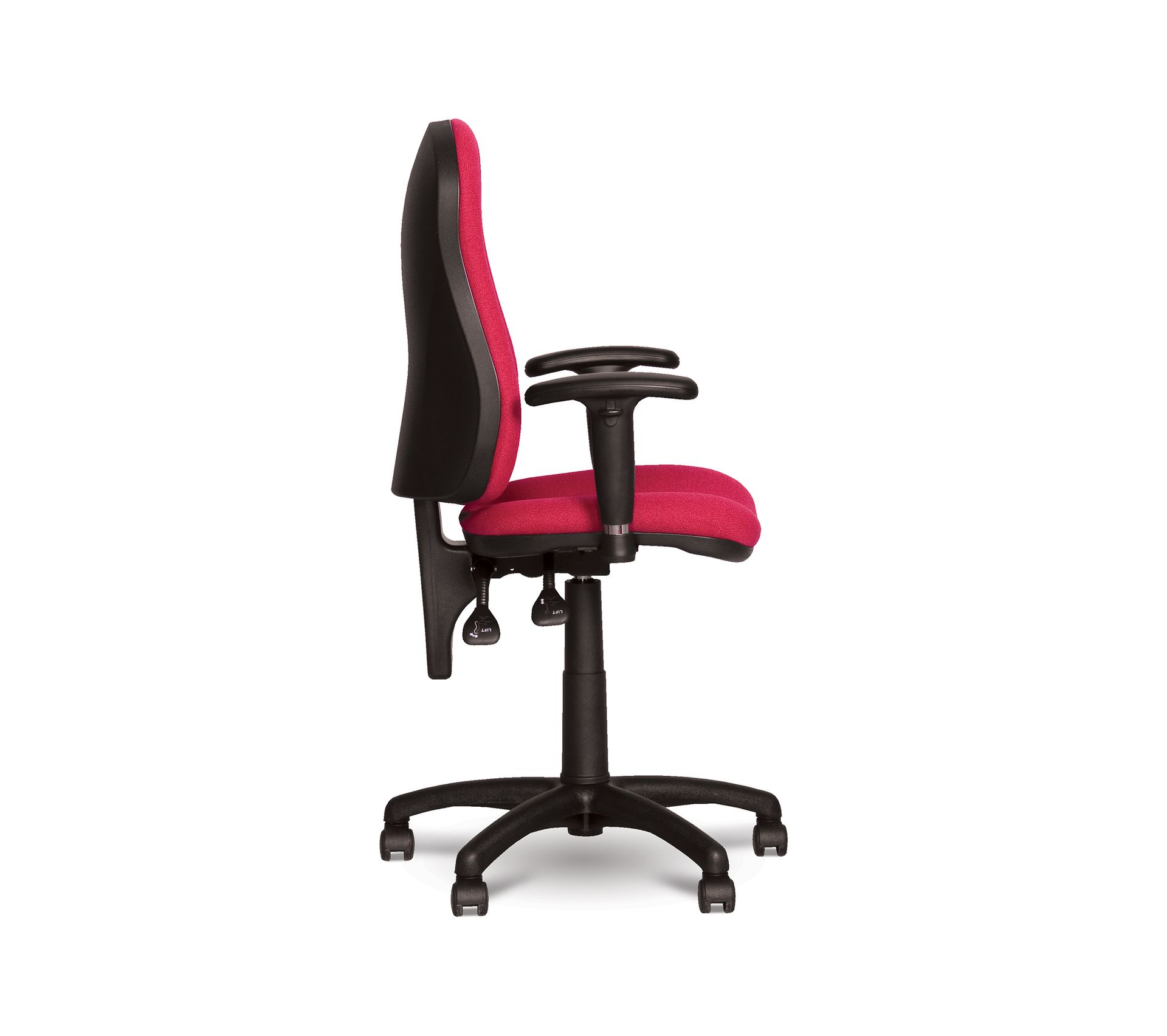 Offix- Fauteuil, Chaise De Bureau Ergonomique, Dossier Inclinable. Bordeaux. Offix- Fauteuil, Chaise De Bureau Ergonomique, Dossier Inclinable. Bordeaux.