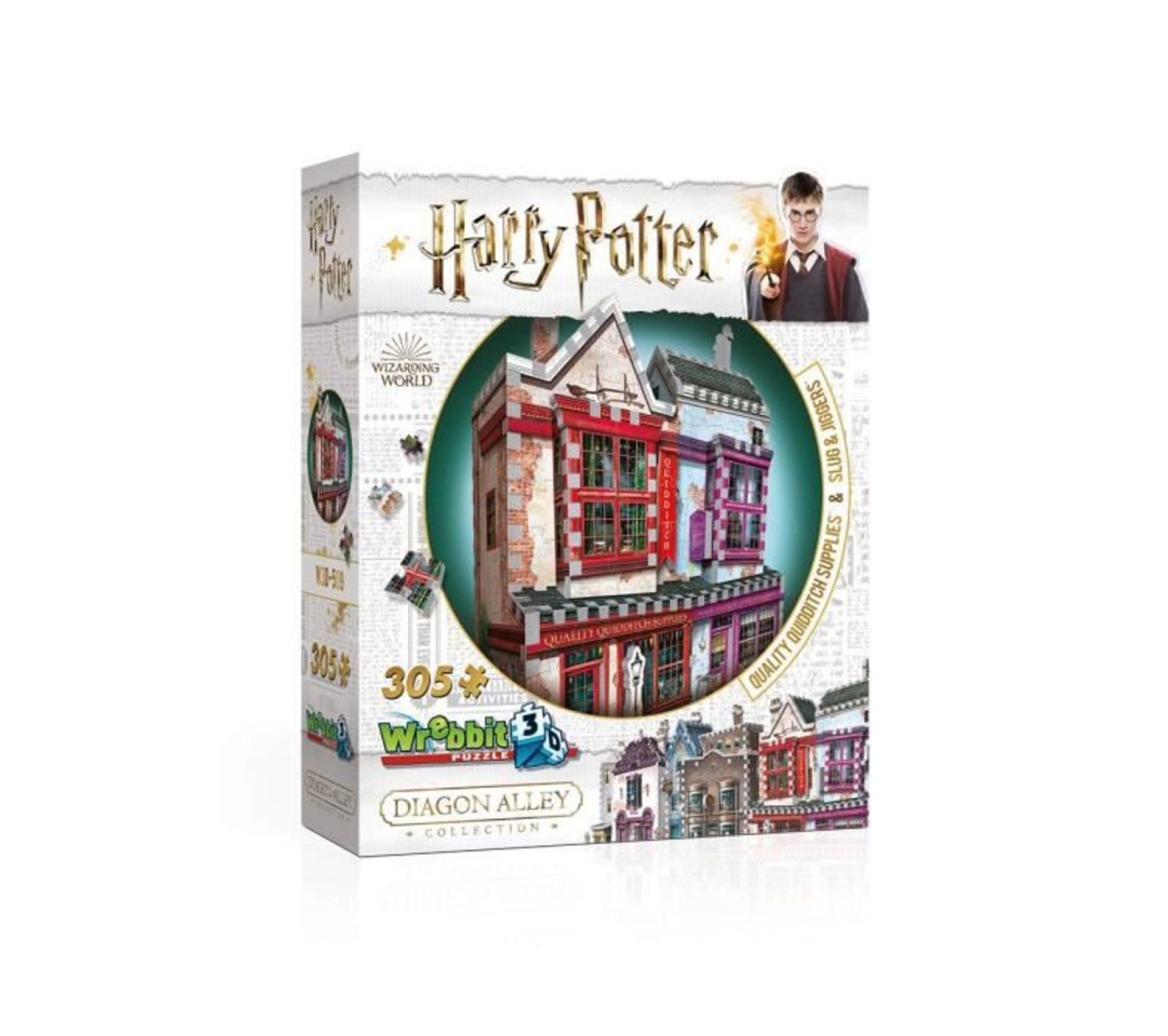 Puzzle 3d Harry Potter Boutiques Quidditch 305 PCs Jeux