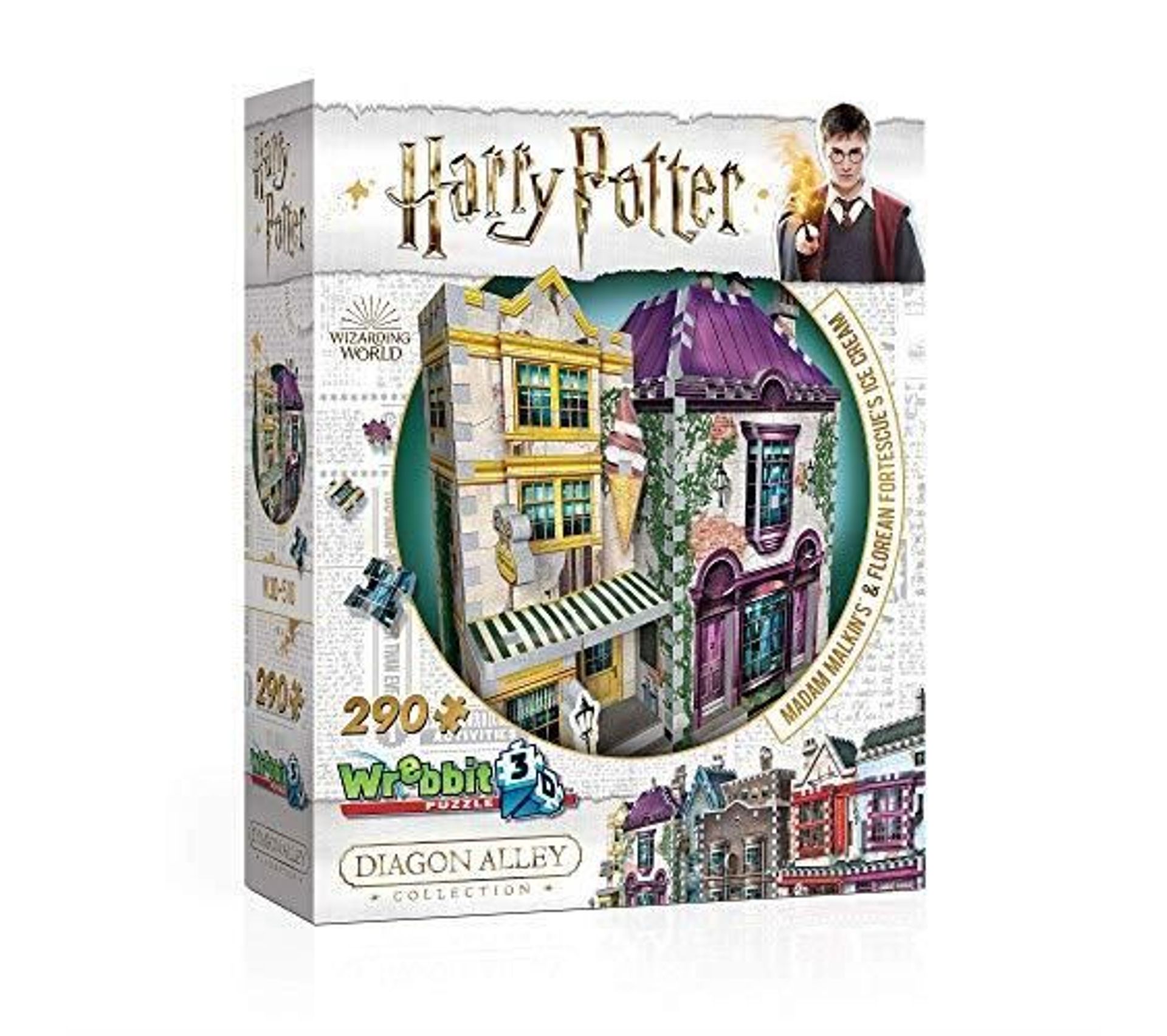 Puzzle 3d Harry Potter Boutiques Mme Guipure 290 PCs Puzzle BUT