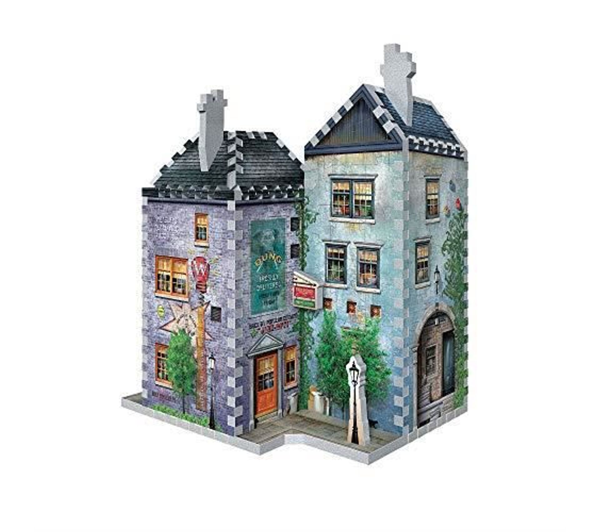 Puzzle 3d Harry Potter Boutiques Weasley 285 PCs Jeux Jouets BUT