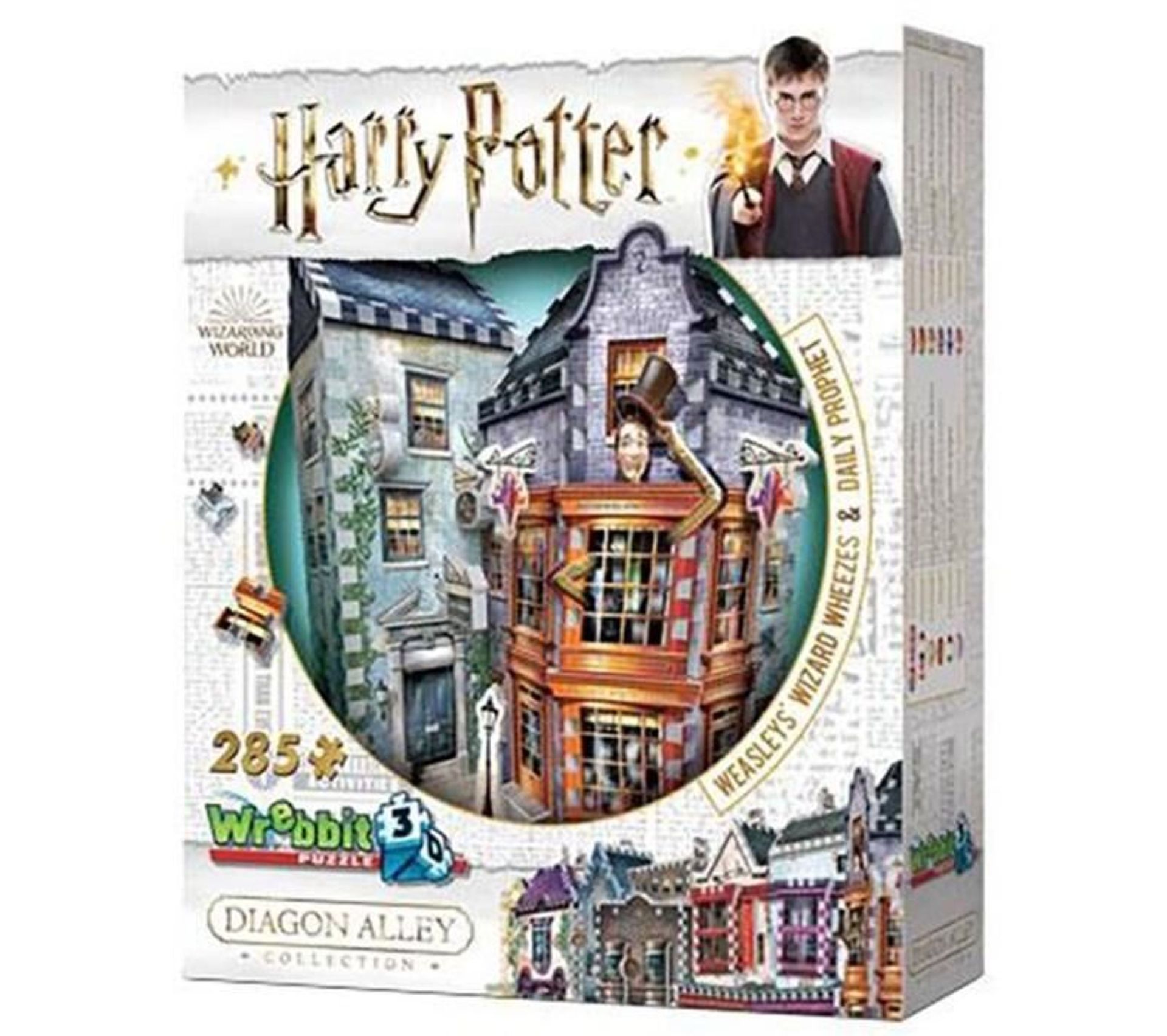 Puzzle 3d Harry Potter Boutiques Weasley 285 PCs Jeux Jouets BUT