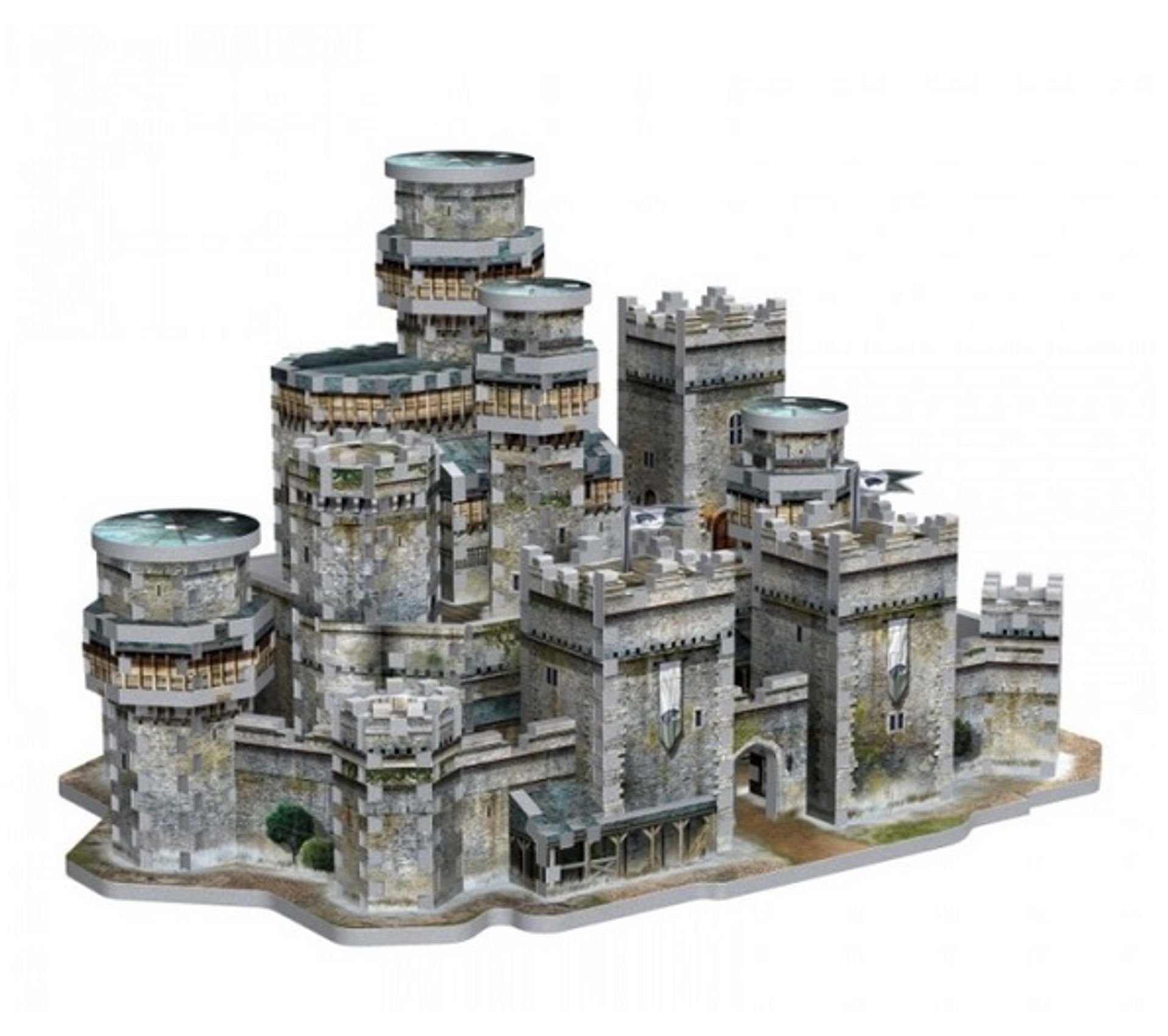 Puzzle 3d Game Of Thrones Winterfell 910 Pièces Jeux Jouets BUT