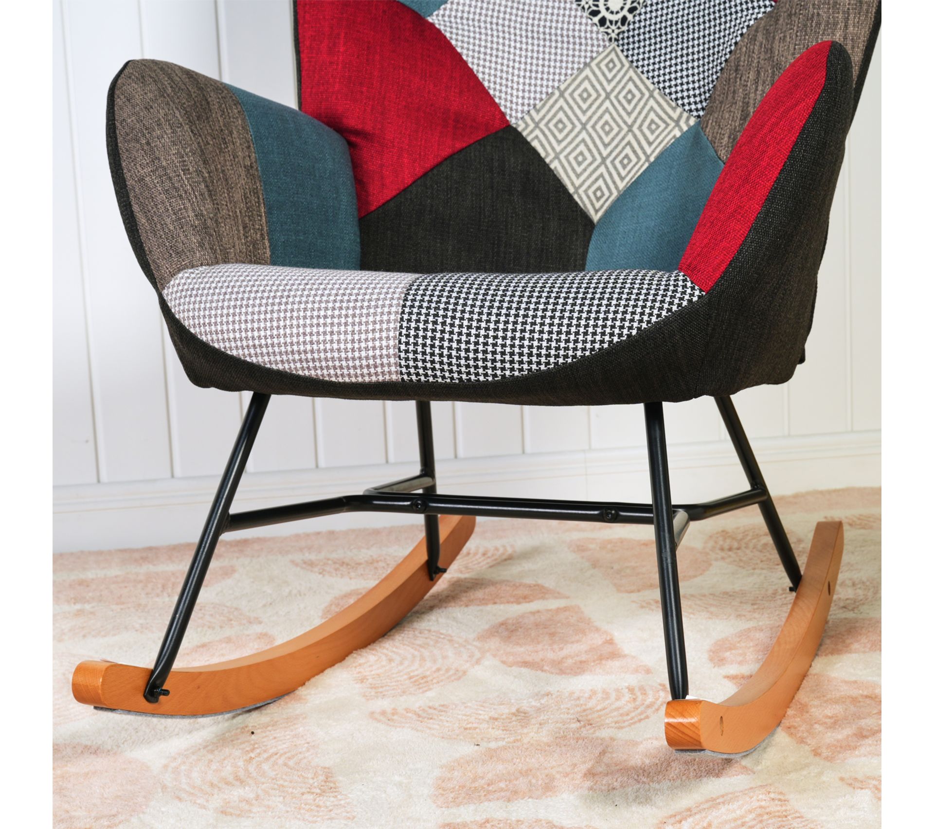 Housse Extensible Pour Fauteuil à Bascule D'allaitement - Lavable, Antidérapante, Taille Unique - Protection Salon Et Chambre Bébé