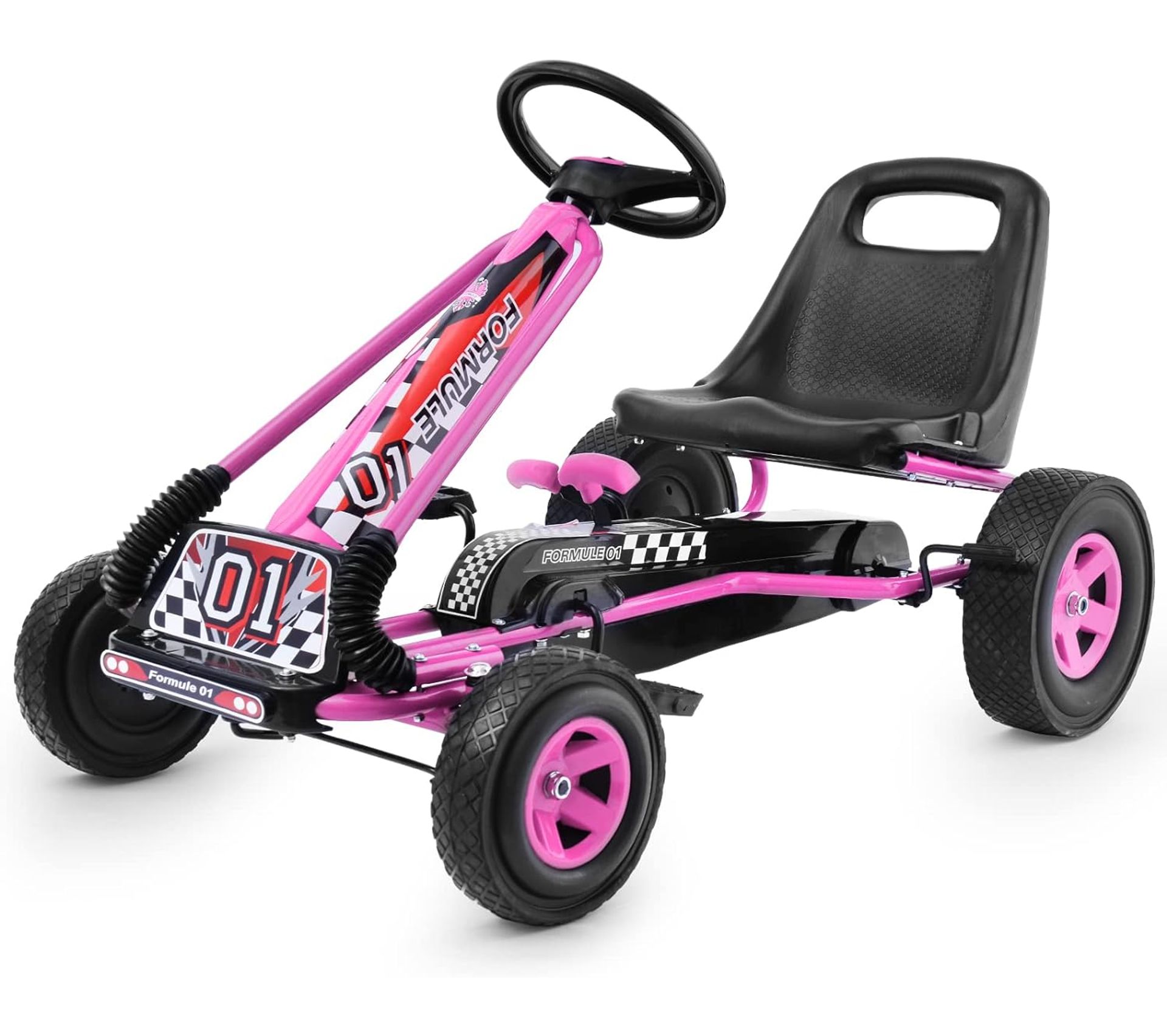 Drift Kart électrique Enfant 24V – Grosse Roue 6.5″ – Siège Réglable – 3-8 Ans – Vitesse 12 Km/h