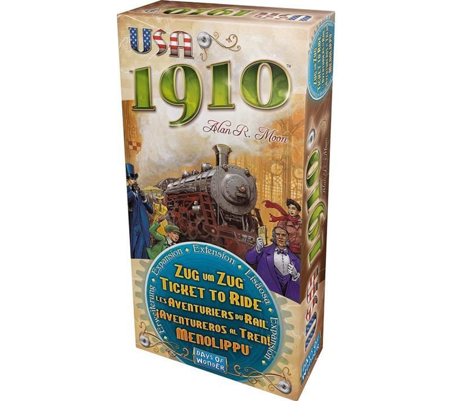Aventuriers Du Rail USA – Jeu De Société Complet, Version Française