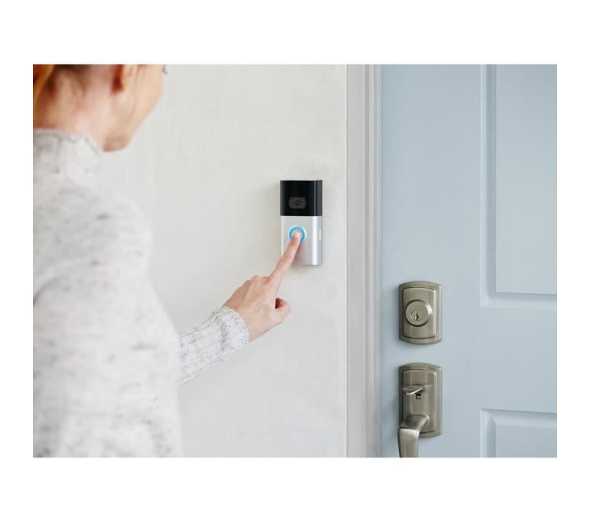 Caméra De Surveillance Video Doorbell 3 Slim Alarme Video