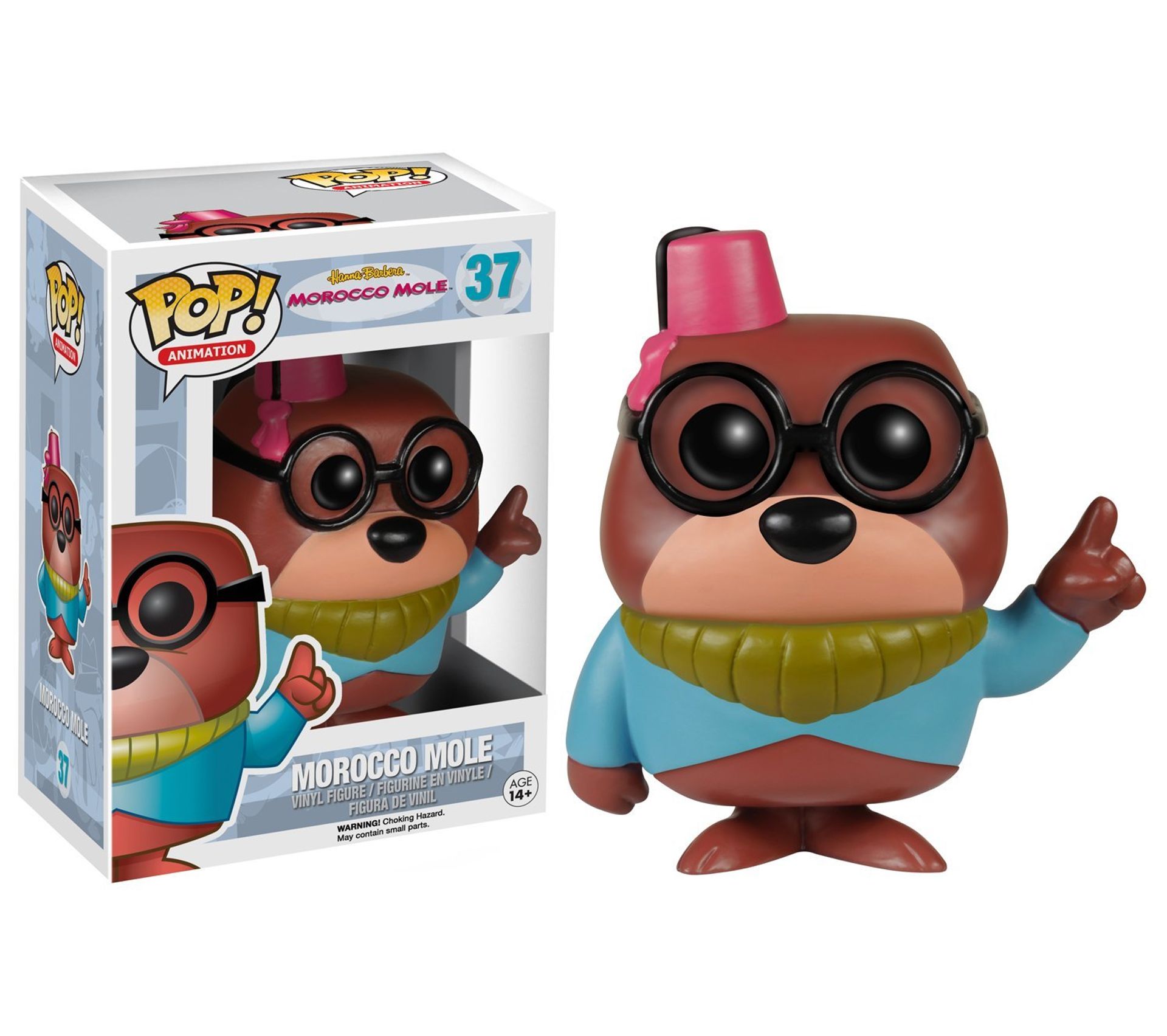 Funkodrooper 2018 Summer Con Exclusive Hanna Barbera X Pop Animation Vinyl Figure 1 Pop Compatible Pet Plastic Graphical Protector Bundle 632 30304 B