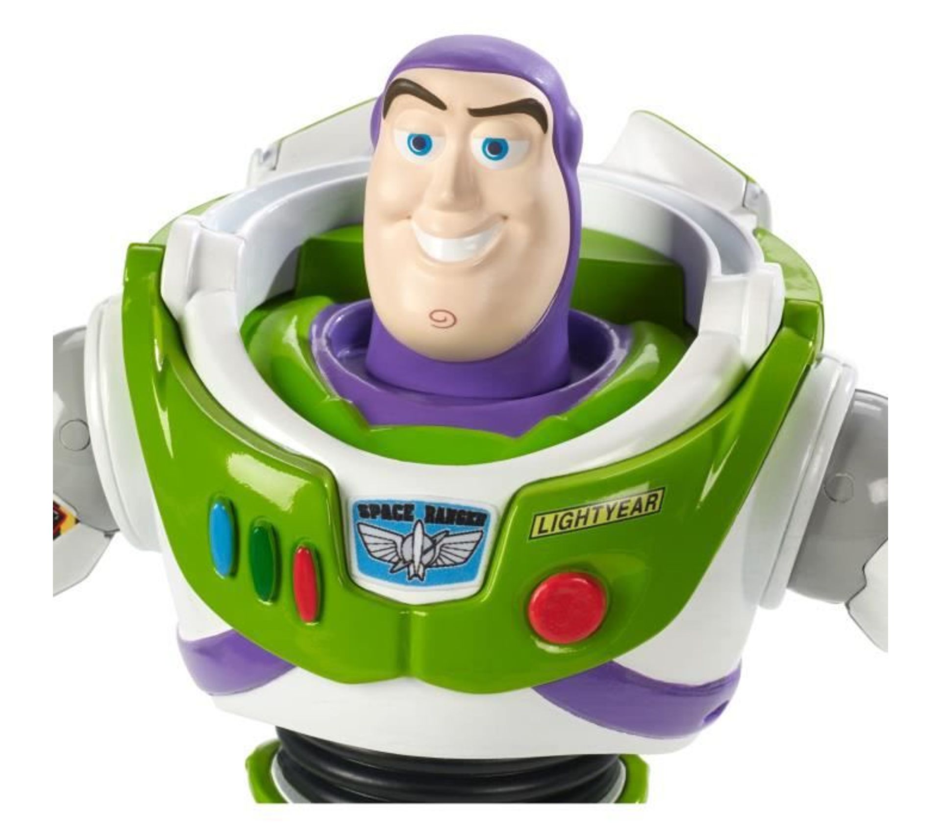 Le Vrai Buzz L'éclair En Jouet Toy Story 4 - Buzz L'eclair - Figurine Articulée 18cm - Version