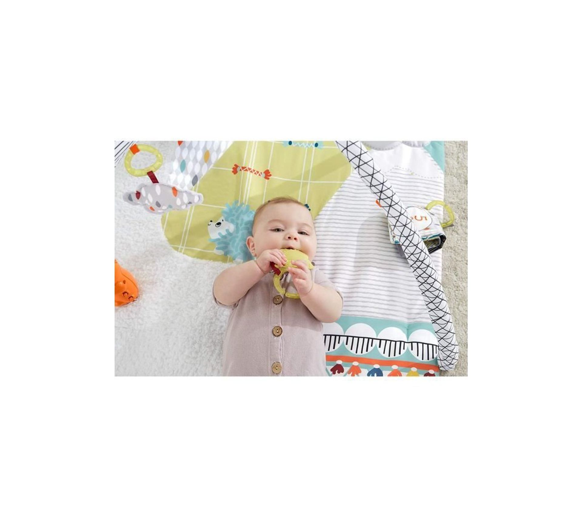Fisher Price Mon Tapis D Eveil Douceur Des La Naissance Tapis D Eveil Portique D Eveil But