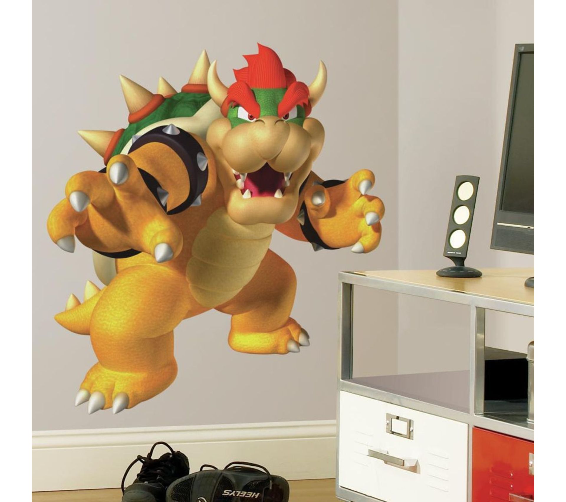 Stickers Repositionnables Géants Bowser, Personnage De Stickers Repositionnables Géants Bowser, Personnage De