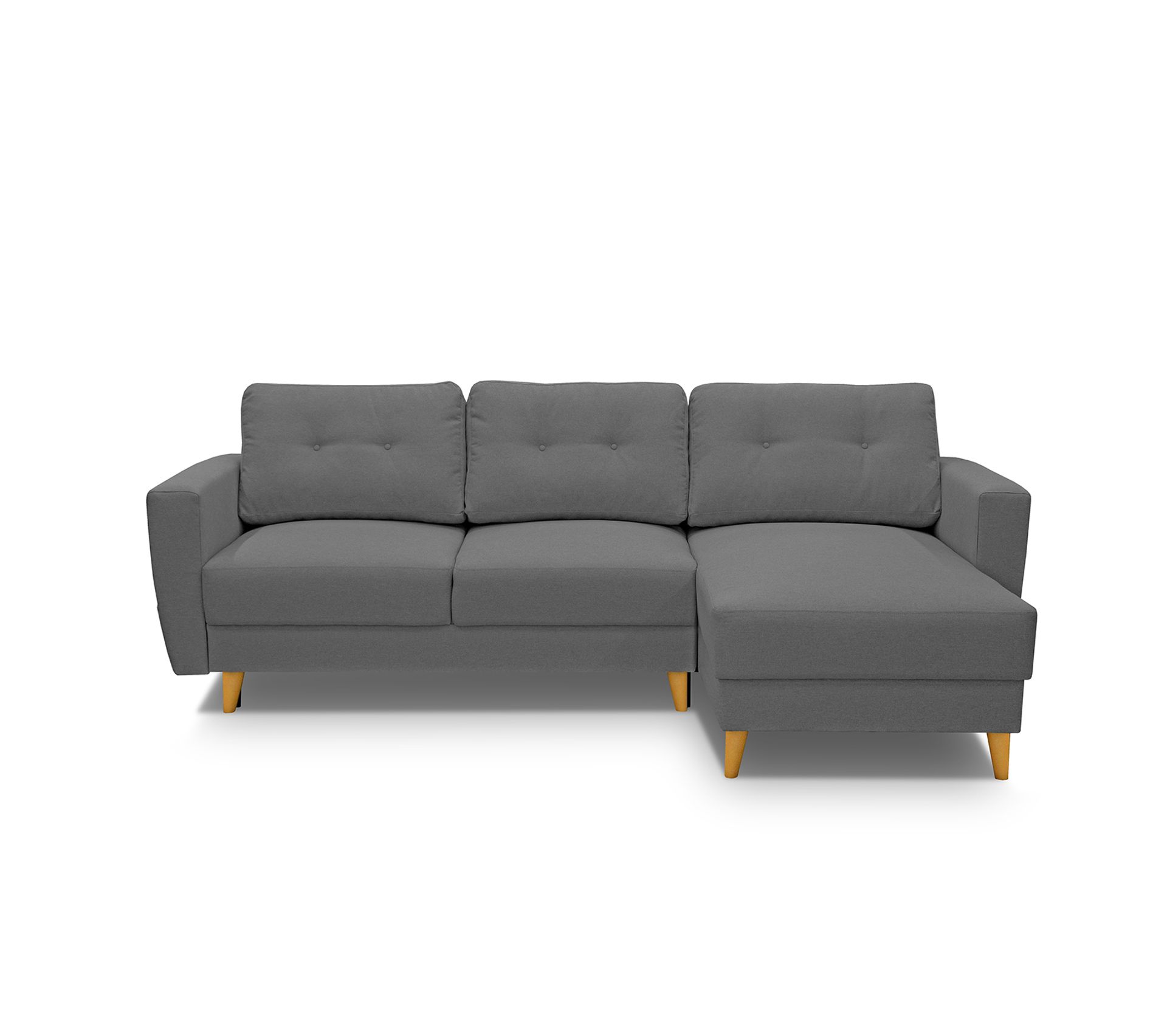 Canapé Dangle Réversible 10/10 Places Convertible Tissu Gris Anthracite L10xp11010cm Canapé Dangle Réversible 10/10 Places Convertible Tissu Gris Anthracite L10xp11010cm