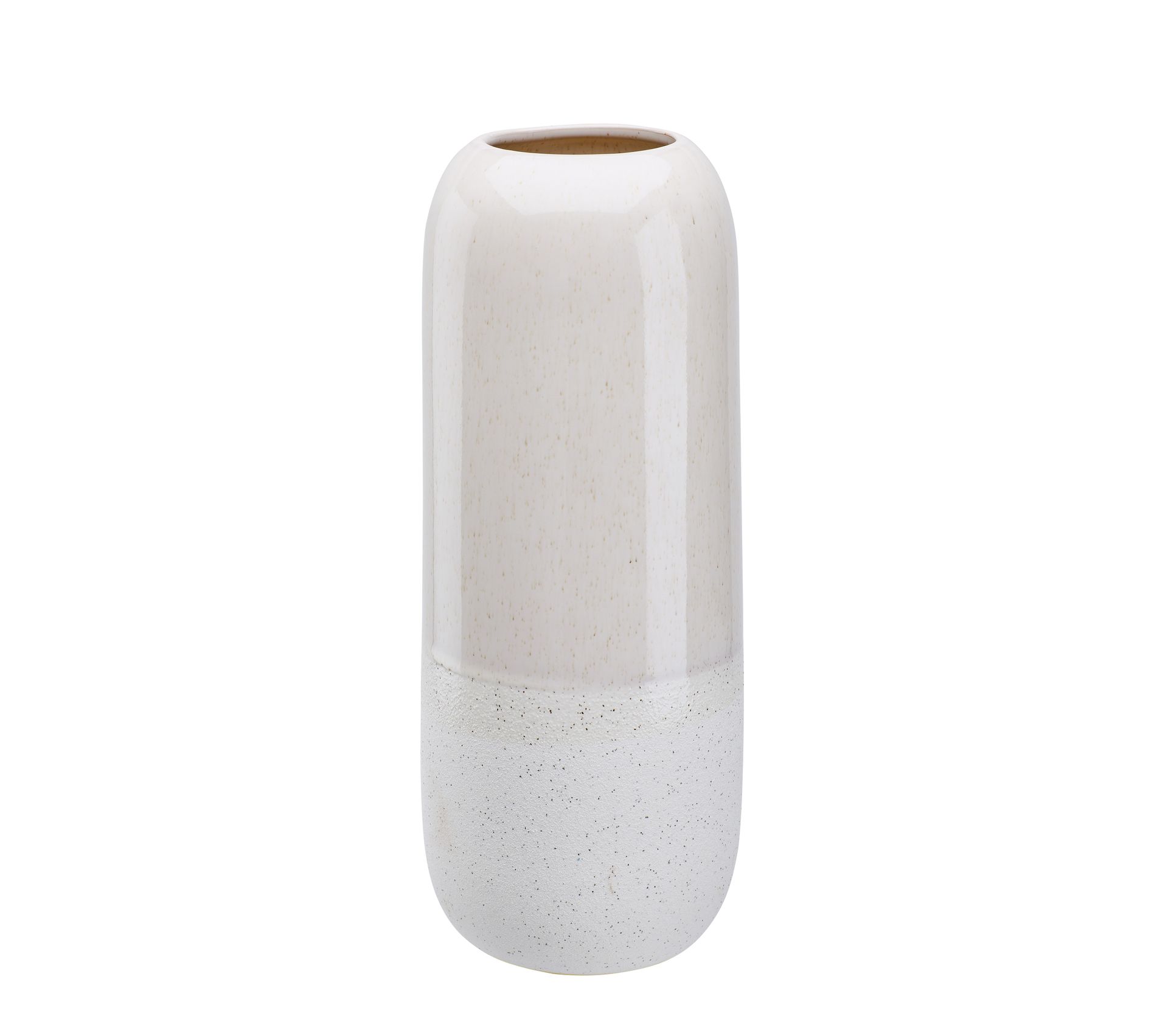 Vase H.32 cm GRANITY Blanc / Crème Vase BUT