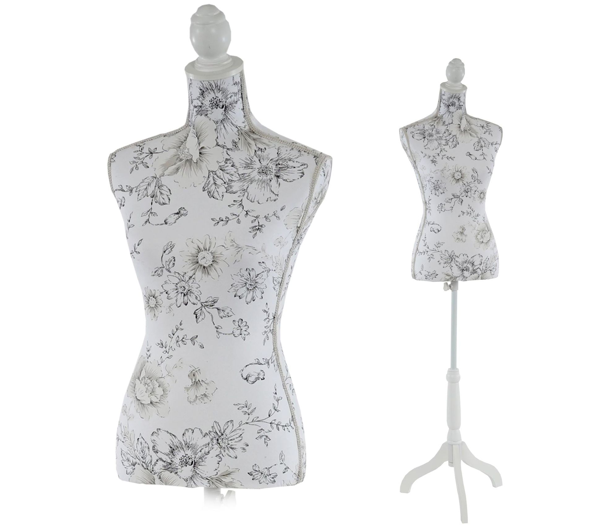 Buste De Couture Féminin Sur Pieds Hauteur Régable Mannequin Femme Déco