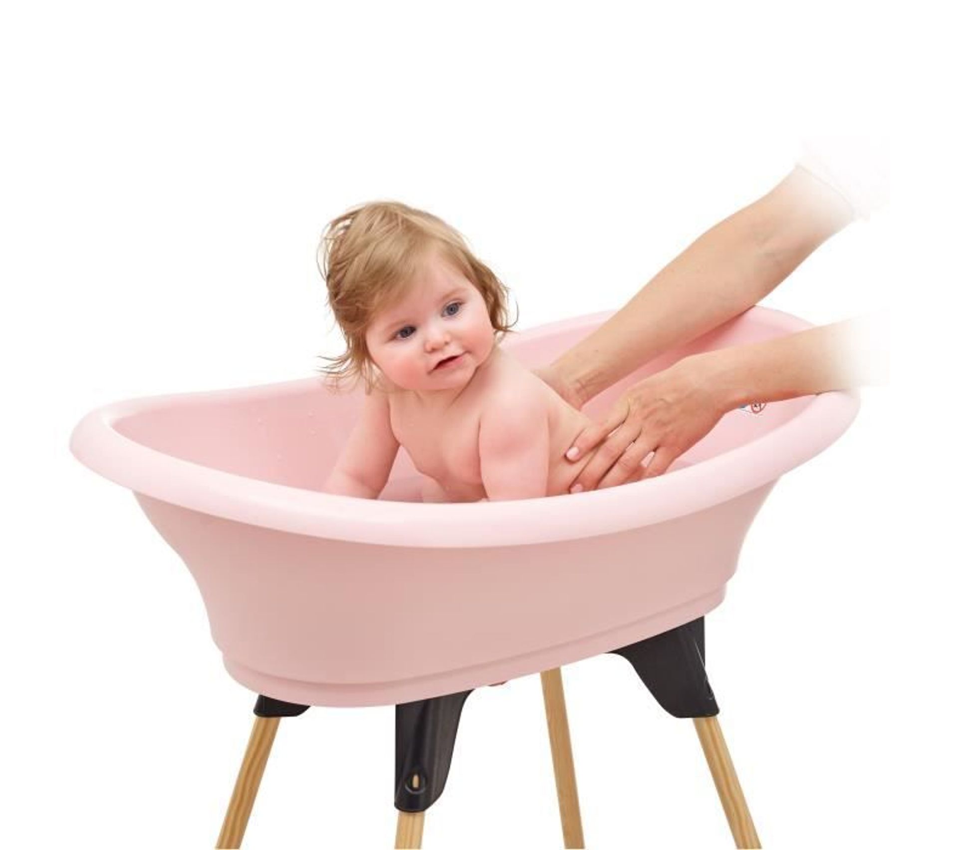 Kit Baignoire Bebe Vasco Rose Poudre Baignoire Pieds Tuyau De Vidange Baignoire Bebe Siege De Bain But
