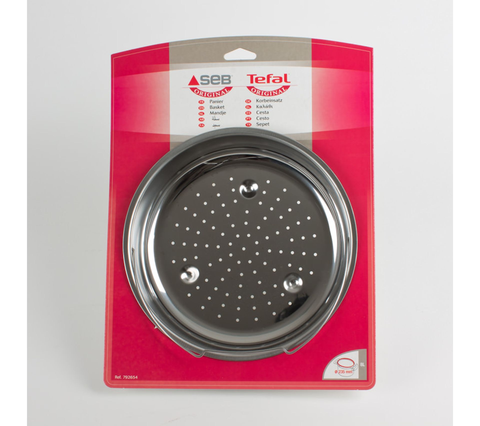 Panier Filet Vapeur En Inox 22 Cm - Cuisson Vapeur, Léger, Solide, Facile à Nettoyer