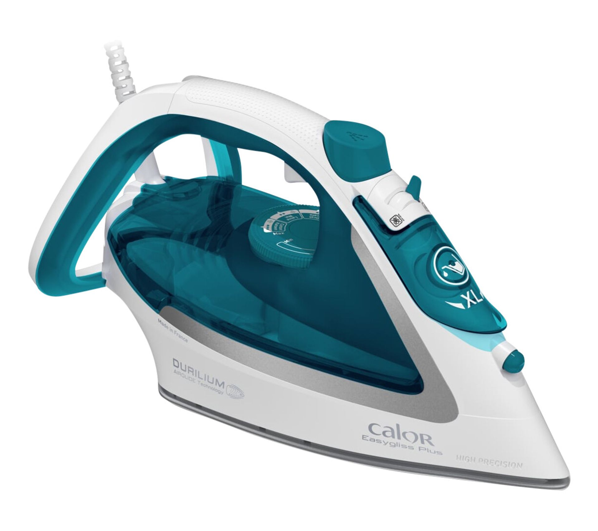 Fer à Repasser Calor Easygliss FV5718C0 - 2500W, Semelle Durilium, Fonction Pressing 195g/min