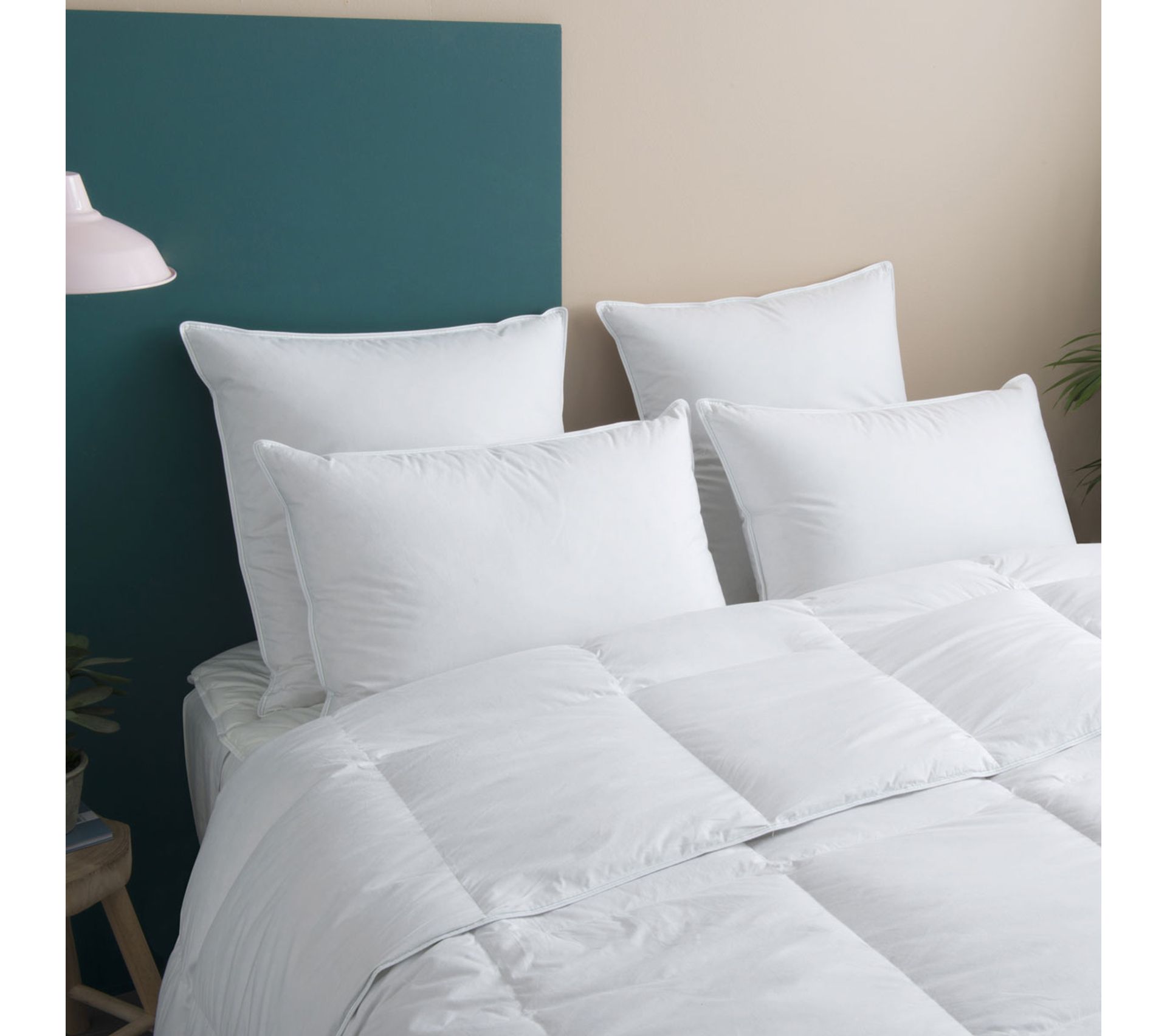 Oreiller Le Sensation Duvet - Confort Souple - Gonflant Extra - 60x60cm