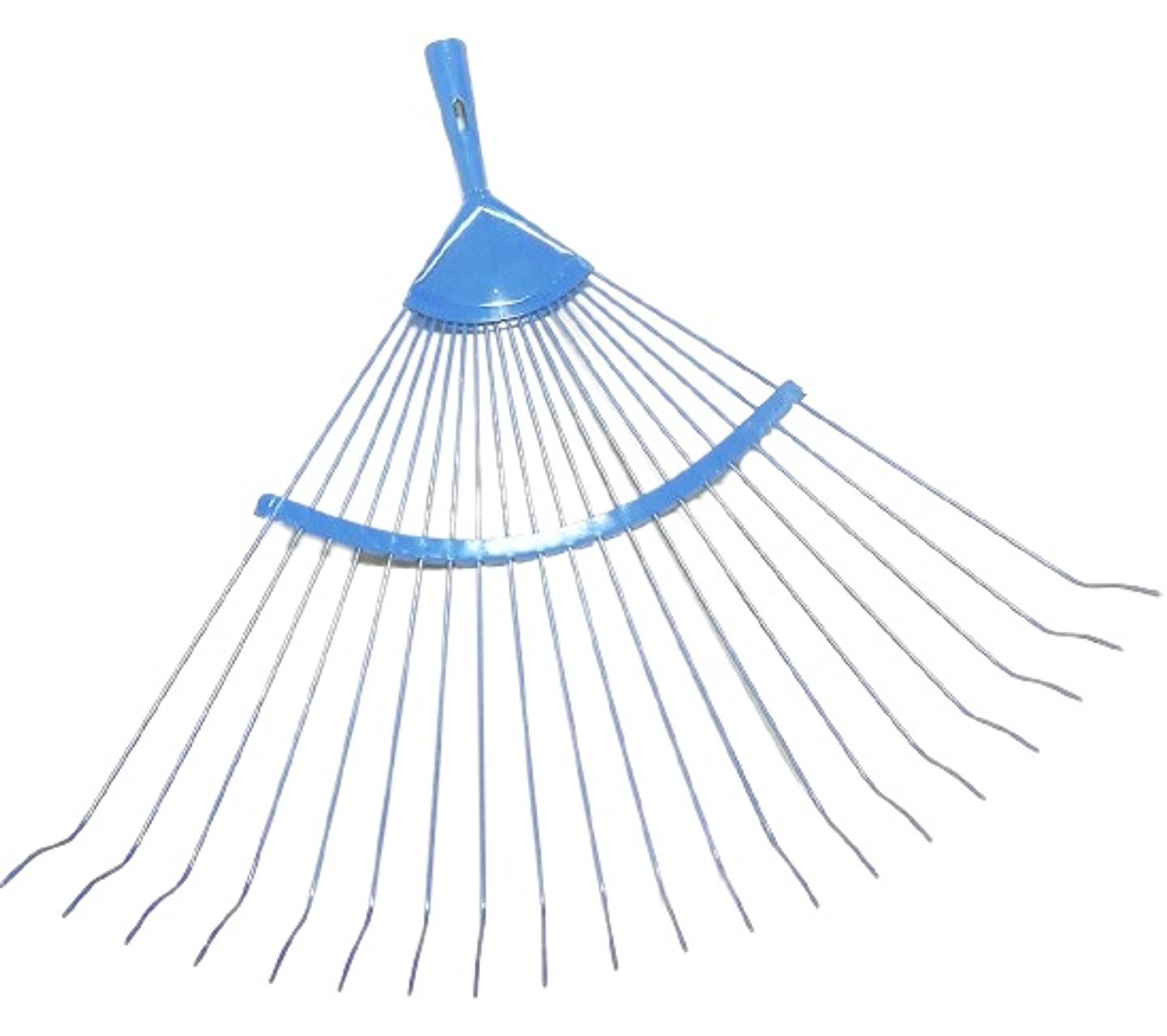 Fiskars Tu00eate De Balai U00e0 Gazon Livru00e9e Sans Manche, 25 Dents, Compatible Avec Le Manche Fiskars Solid, Largeur : 51,1 Cm, Dents En Plastique, Noir, L, Solid, 1014915