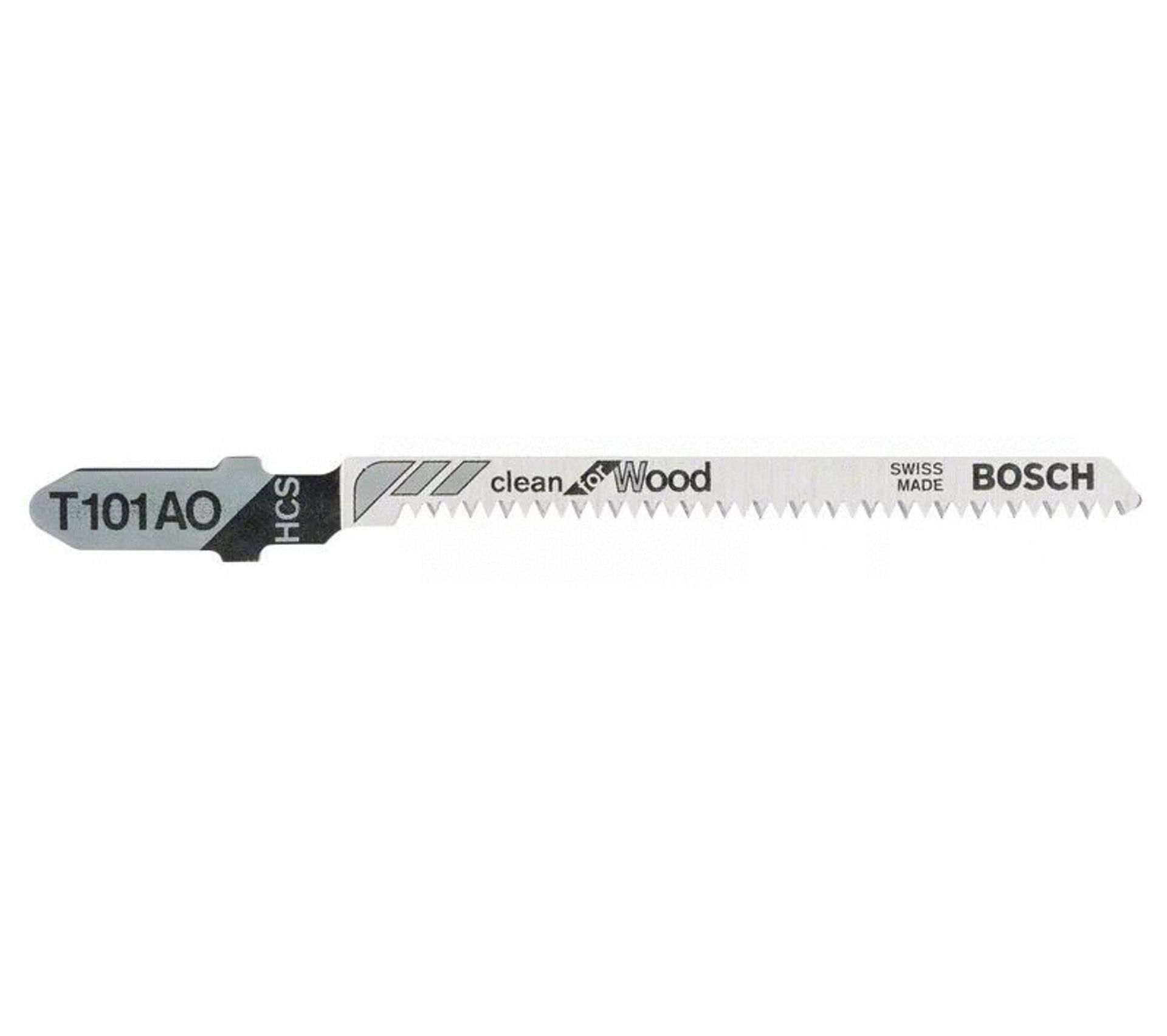 Bosch Lame Scie Sauteuse T 101 BRF BIM Clean For Hard Wood - Lot De 5 - 2608634235