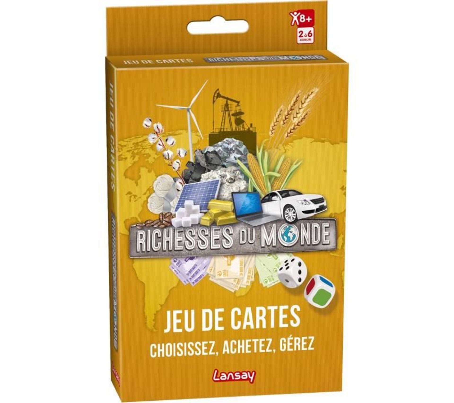 Richesse du monde - Jeu de société - Book'In & Cie