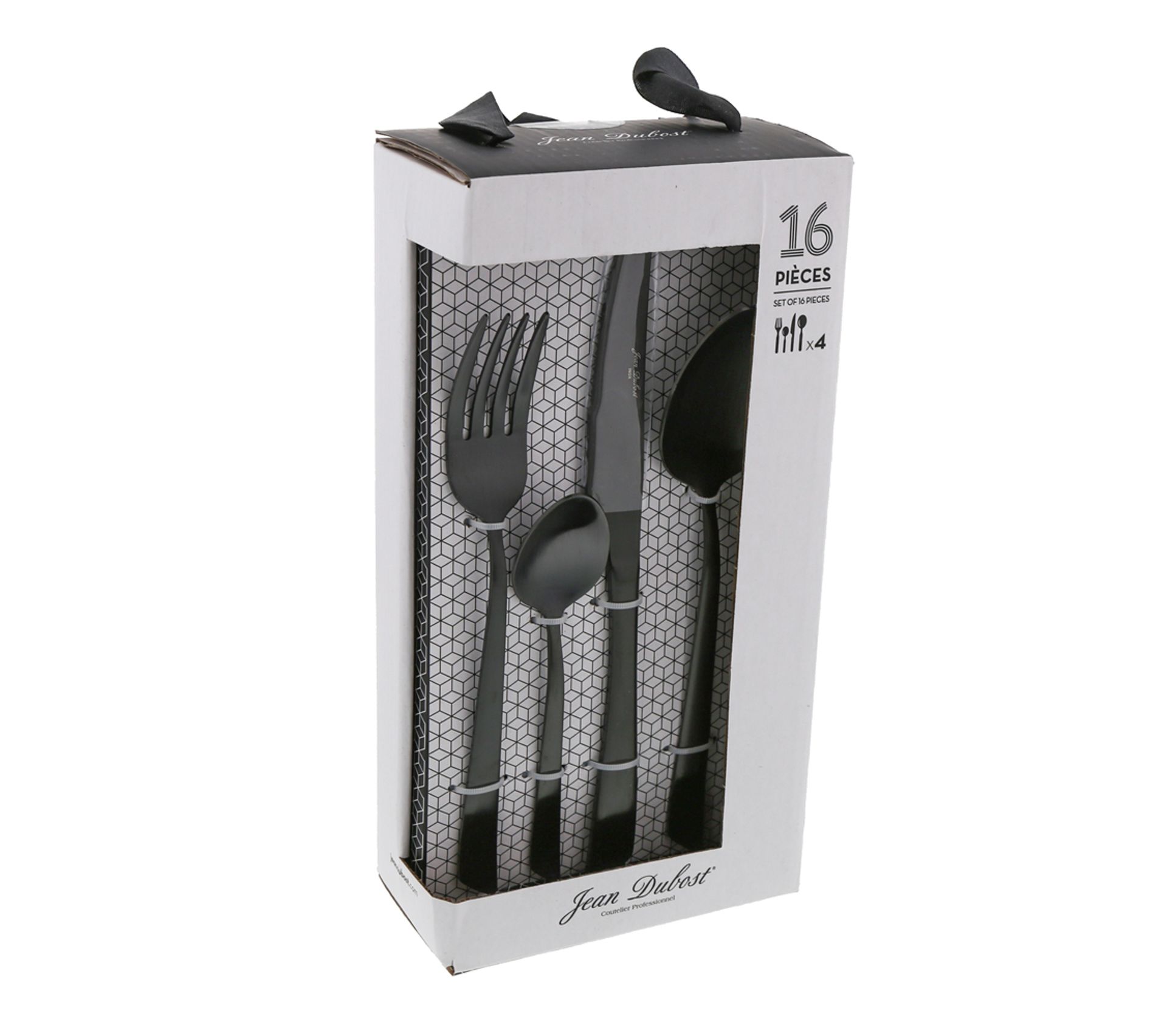 Couverts Laguiole 16 Pièces - Ménagère En Inox - Design Classique - Pour Lave-vaisselle