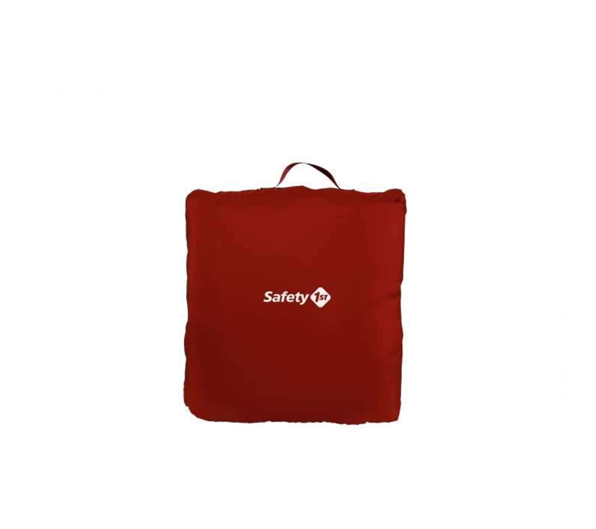 Lit Gonflable Safety 1st Gododo Pour Enfant 3-8 Ans - Matelas Voyage Avec Pompe Intégrée, Rouge