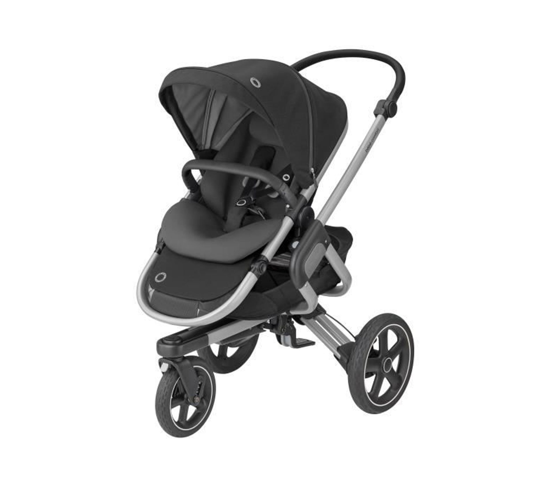 Poussette Nova 3 Roues Tout Terrain Ultra Confortable Des La Naissance Essential Black Poussette But