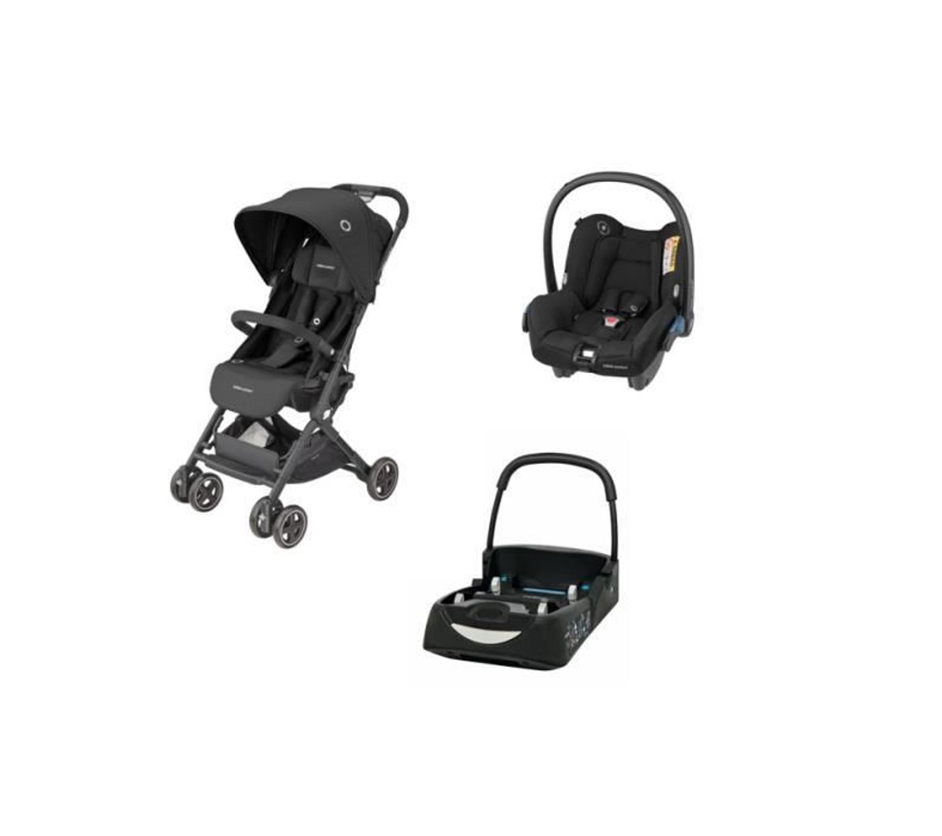 Pack Poussette Canne Lara2 Ultra Compacte Siege Auto Cosi Citi Base Citi Naissance A 4 Ans Poussette But
