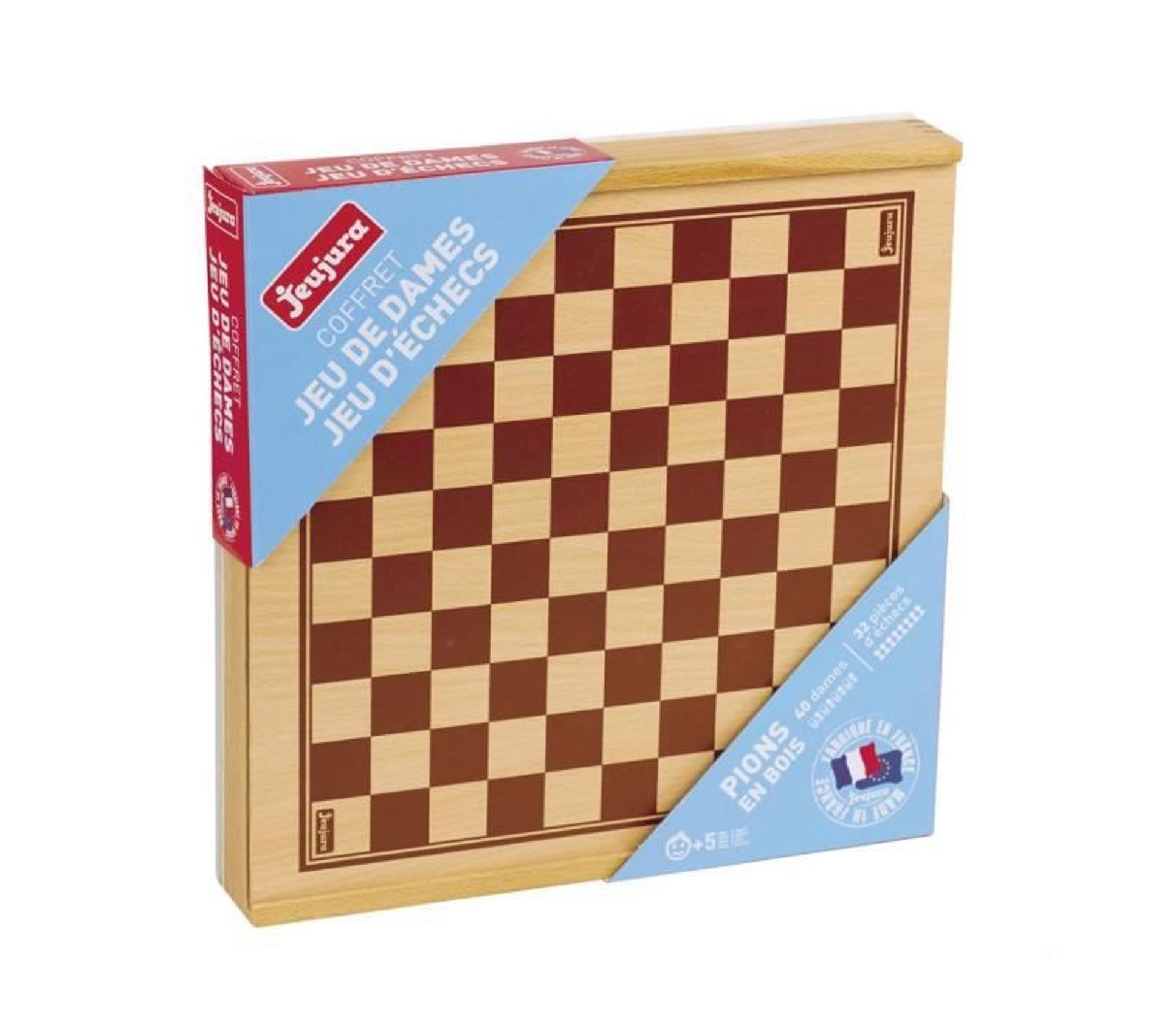 Coffret D’échecs Et De Dames Jeux