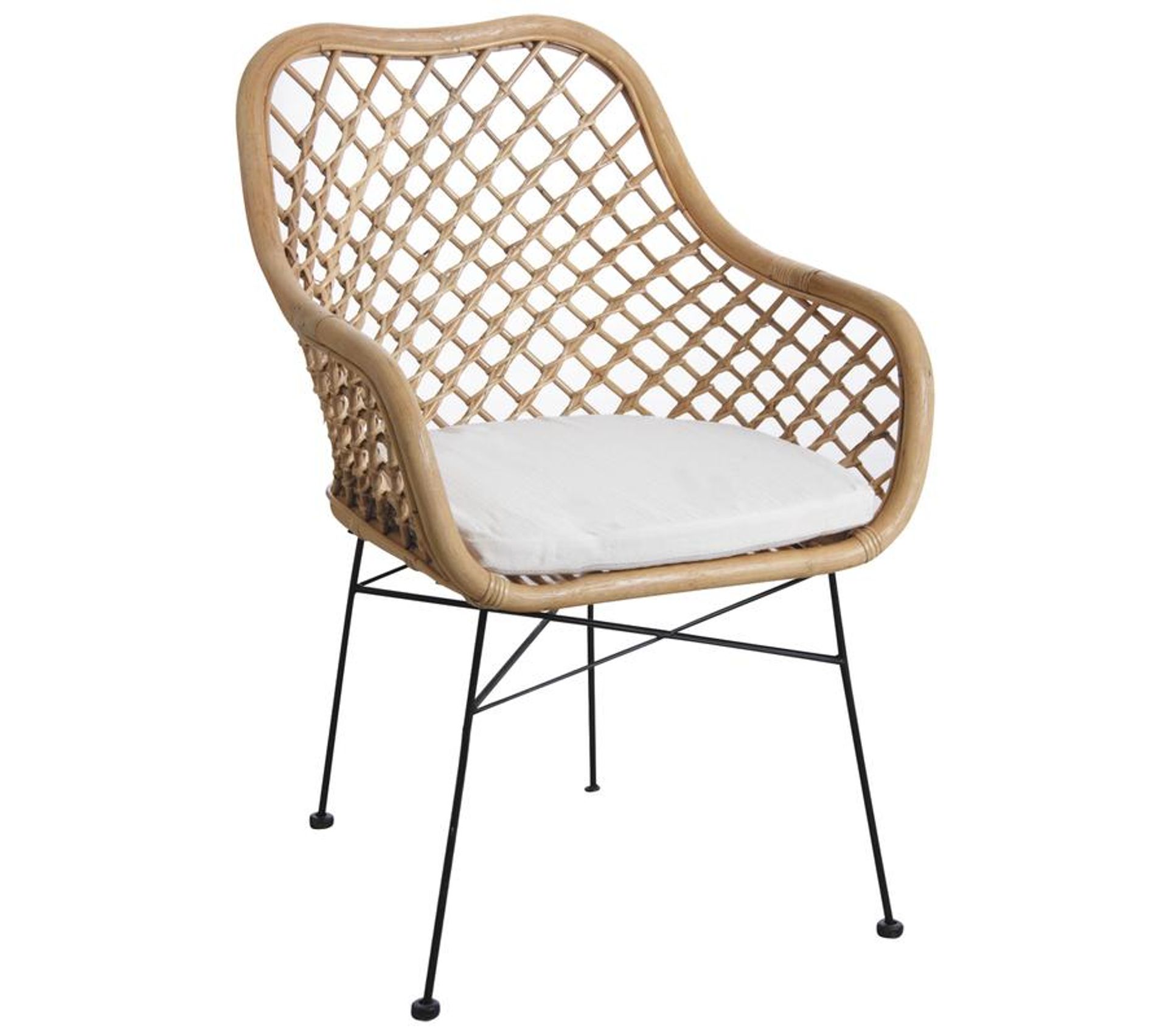 Nouveau Fauteuil à Bascule Naturelle Osier Rotin adulte taille fabriqué à la main