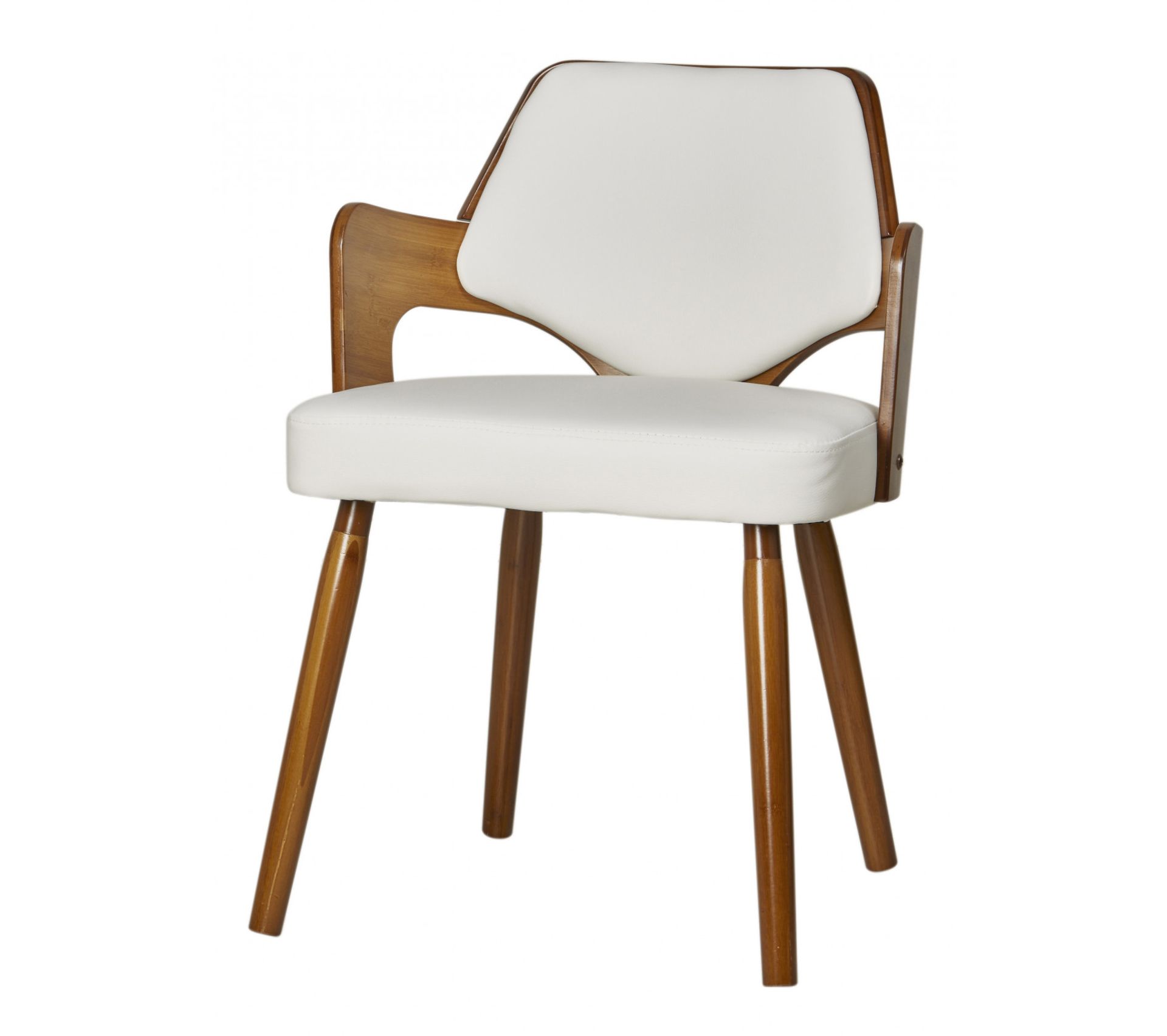 Chaise Salle à Manger Roxanne AC Design - Bois Chêne, 79.5x45x55cm, Beige