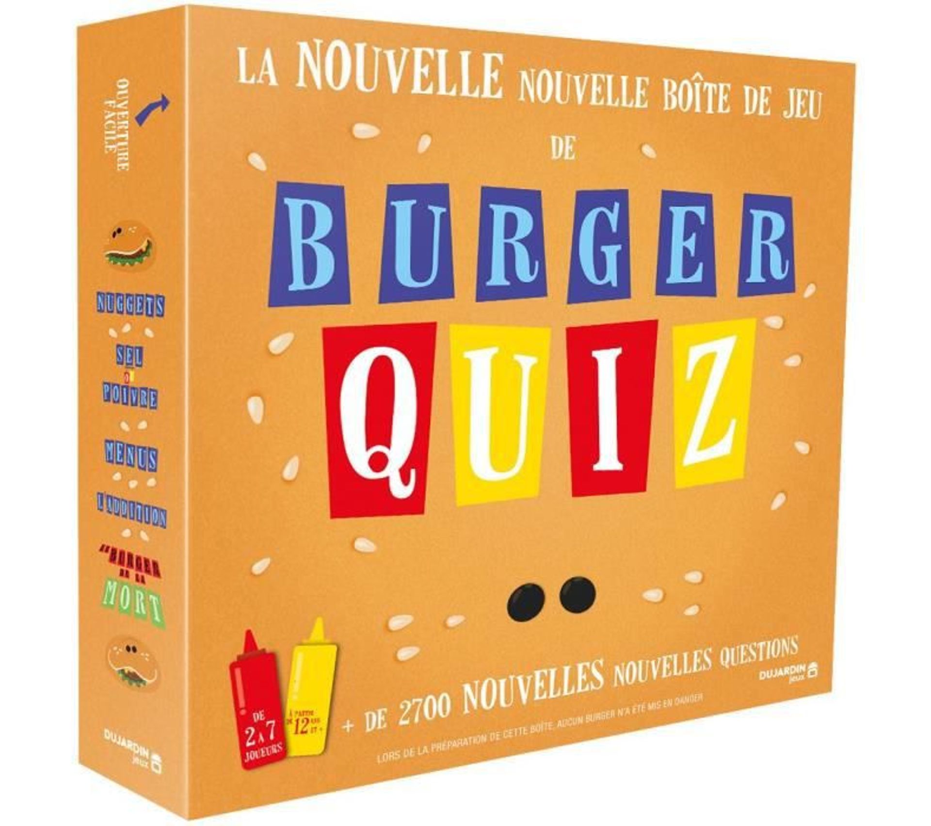 Jeu De Société Burger Quiz V2 Jeux Jouets BUT