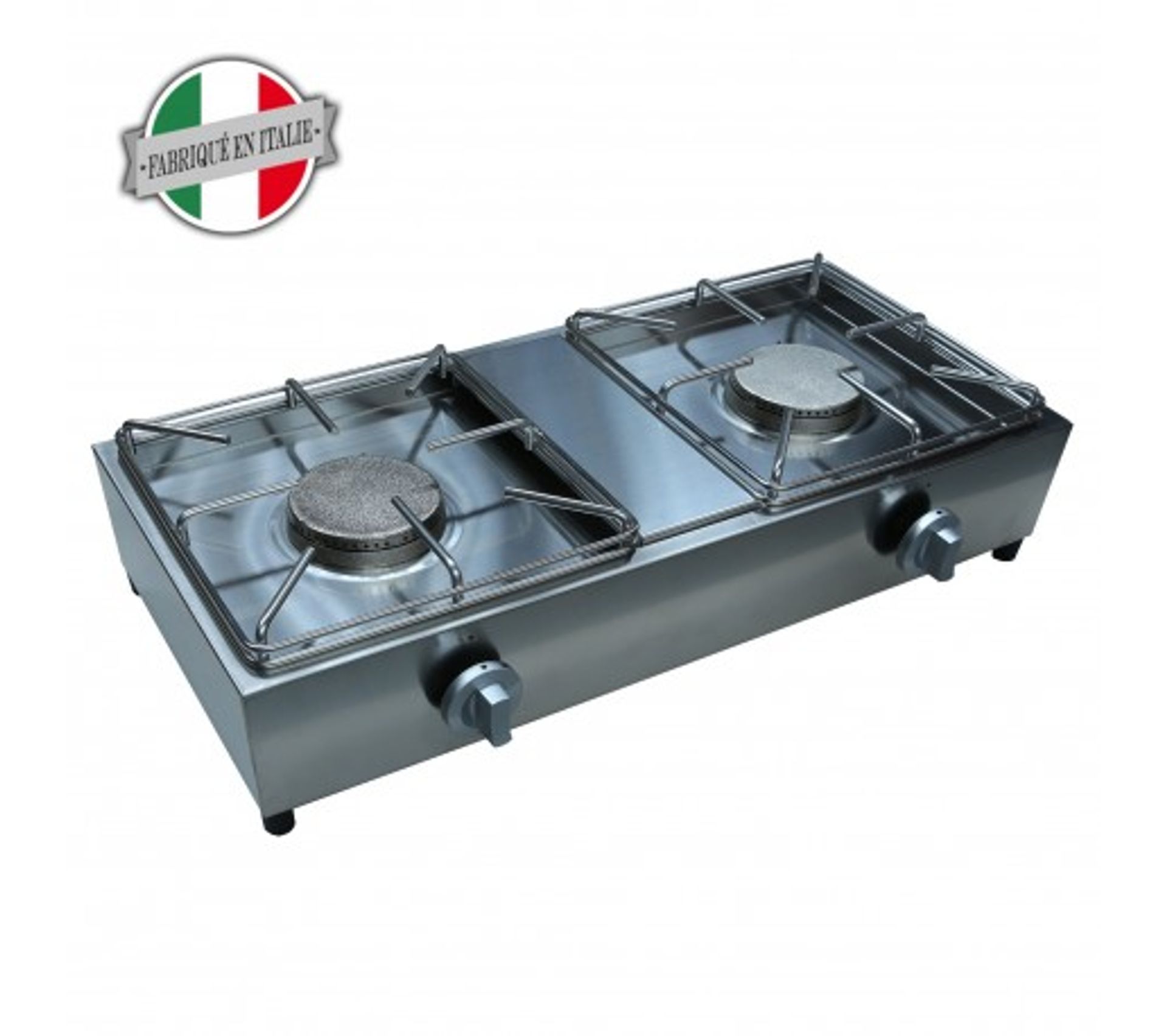 Réchaud Gaz 2 Feux Multigaz 12kw Pro BIG5702L4 Plaque électrique BUT