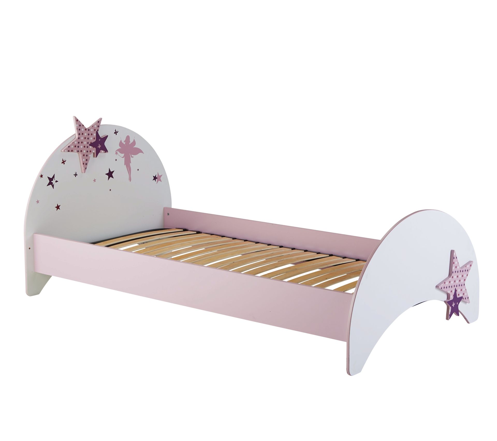 Lit 90 X 190 Cm Fee Lilas Lit Enfant But