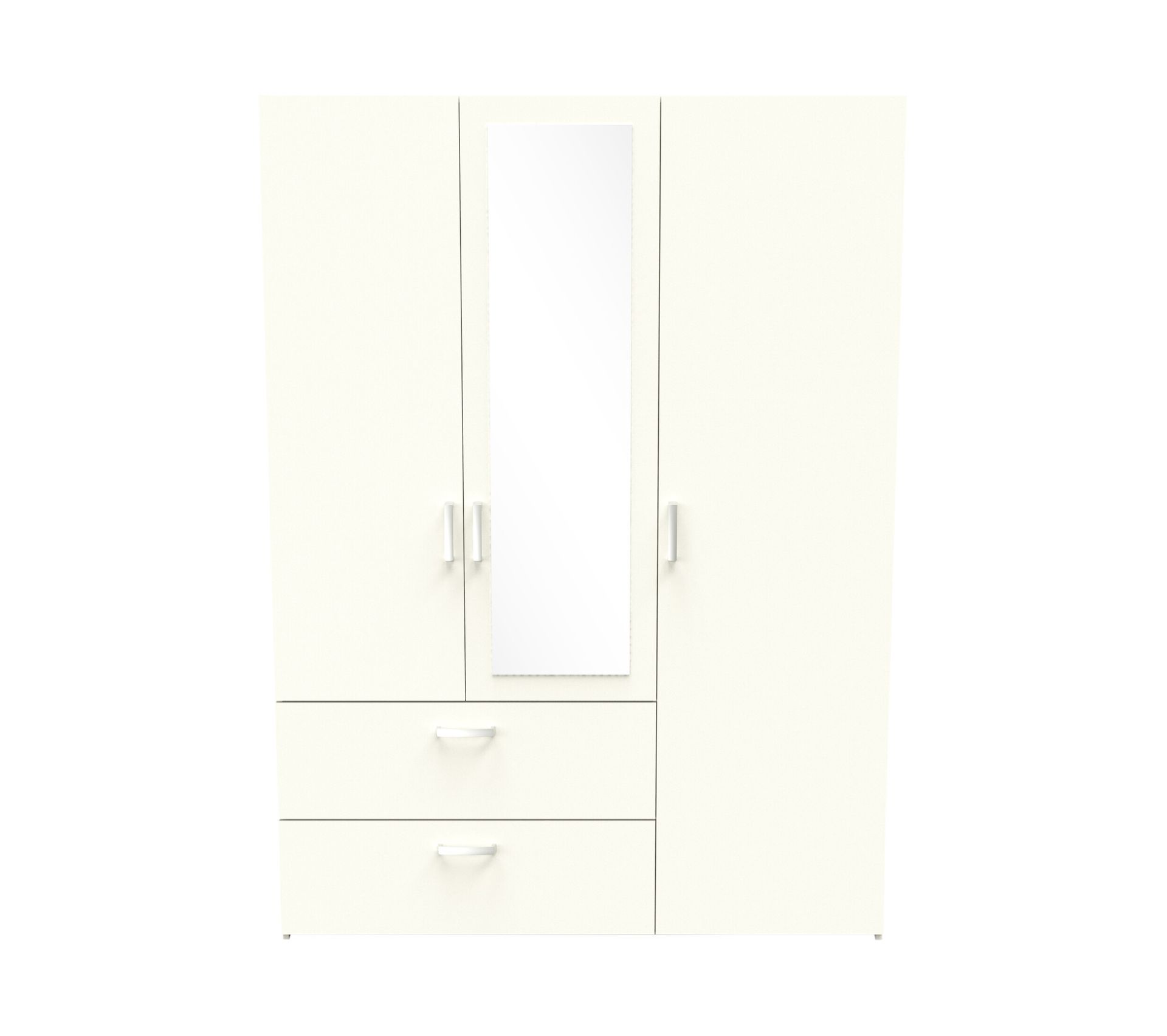 Armoire 3 Portes 2 Tiroirs L 144 Cm Ready Blanc Armoire But Armoire 3 Portes 2 Tiroirs L 144 Cm Ready Blanc Armoire But