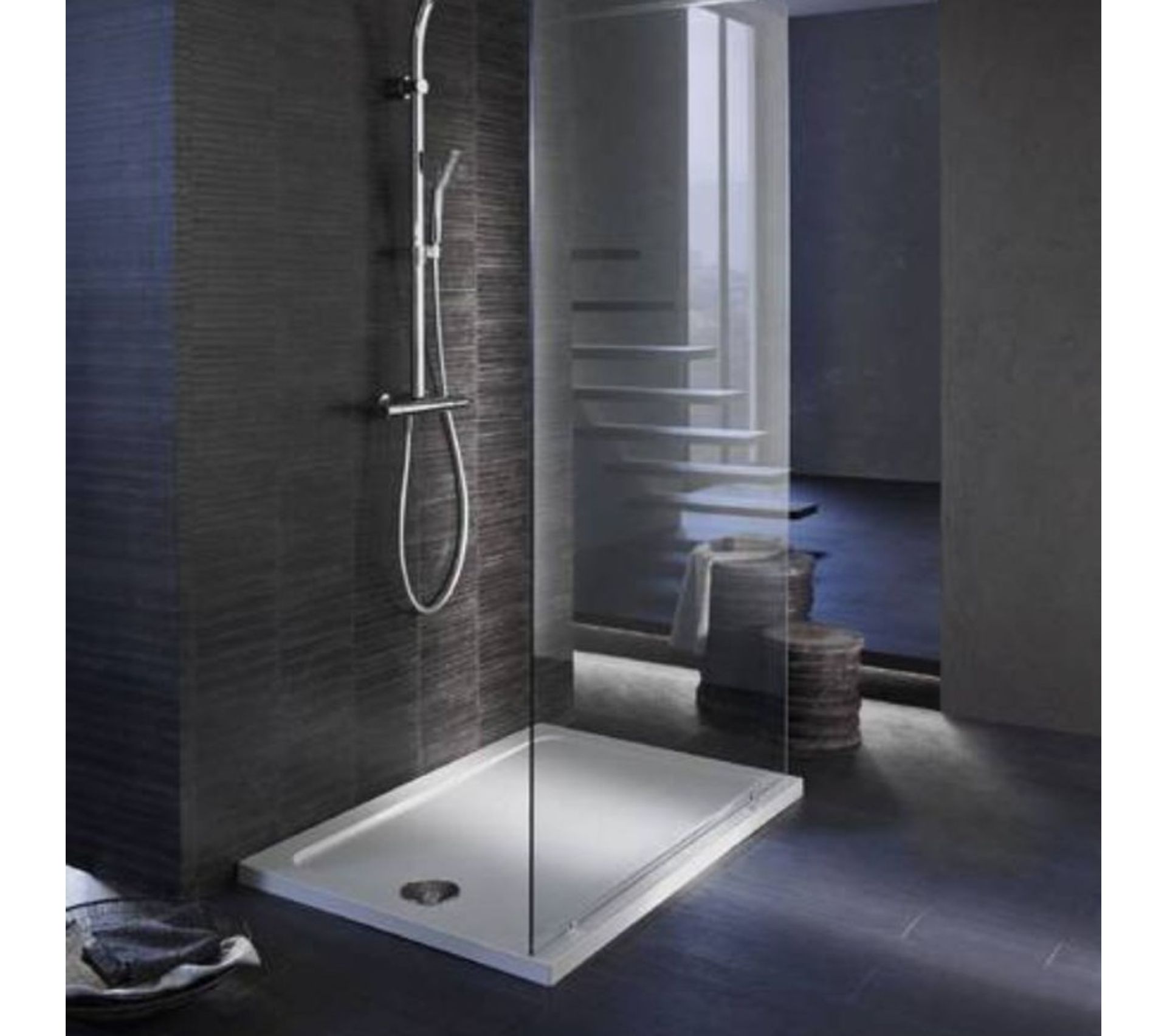 Receveur De Douche Jacob Delafon Flight Rectangle Extra Plat Douche Italienne 170 X 76 Cm
