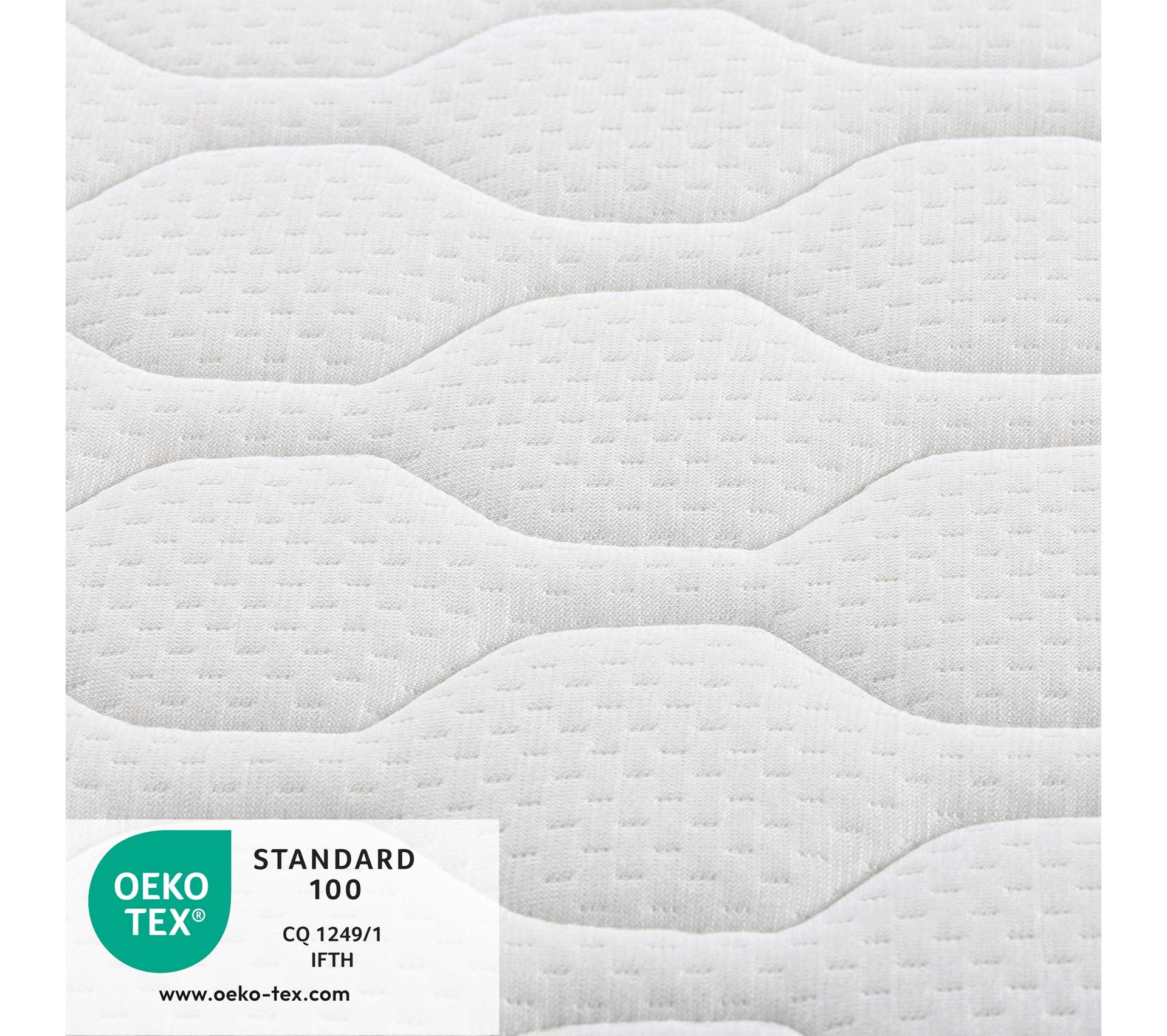 60x120cm Matelas B/éb/é Ergonomique D/éhoussable Anti acarien Babysom Contact M/émoire de forme Epaisseur 14cm