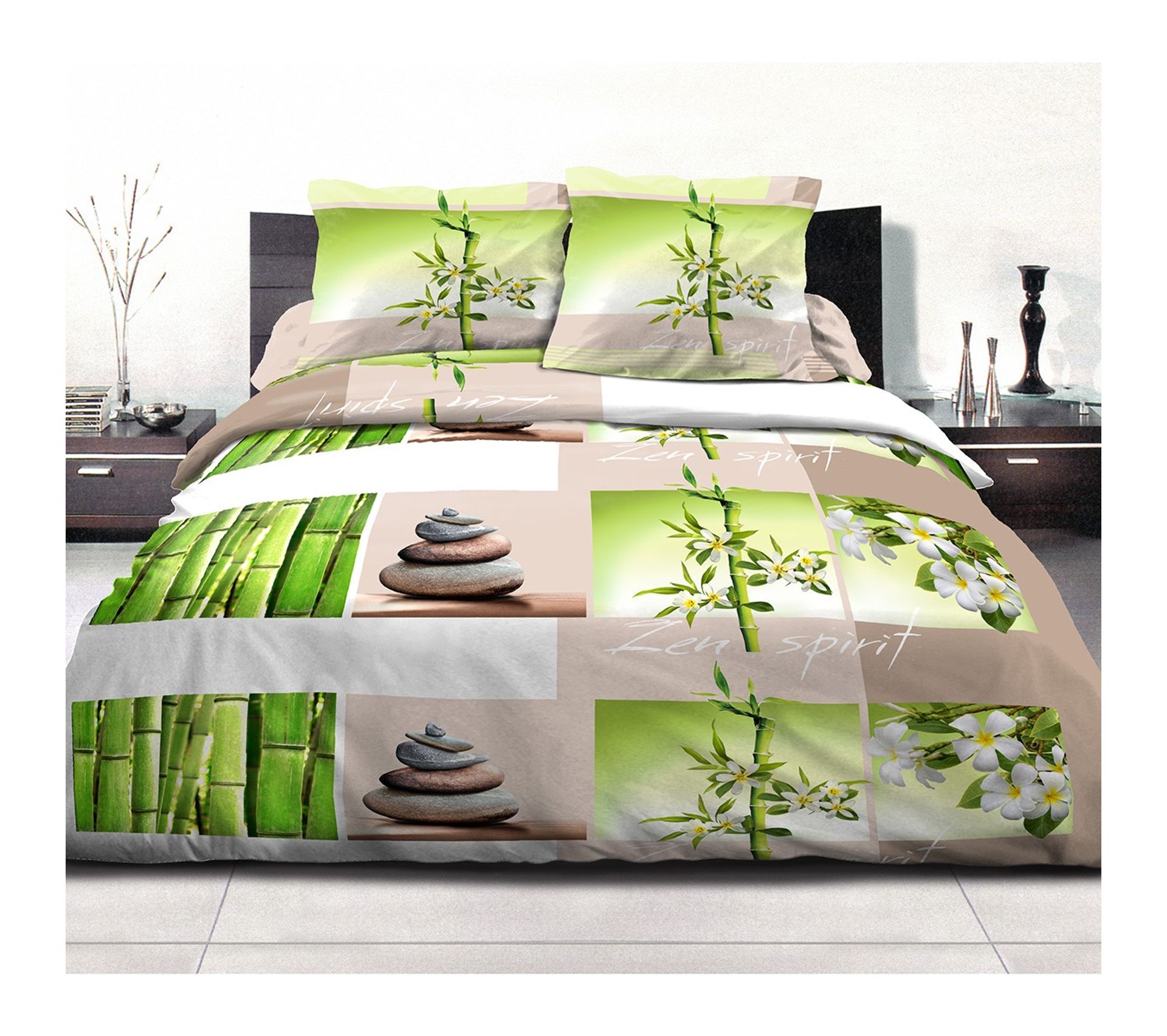 Parure De Lit Zen Coton